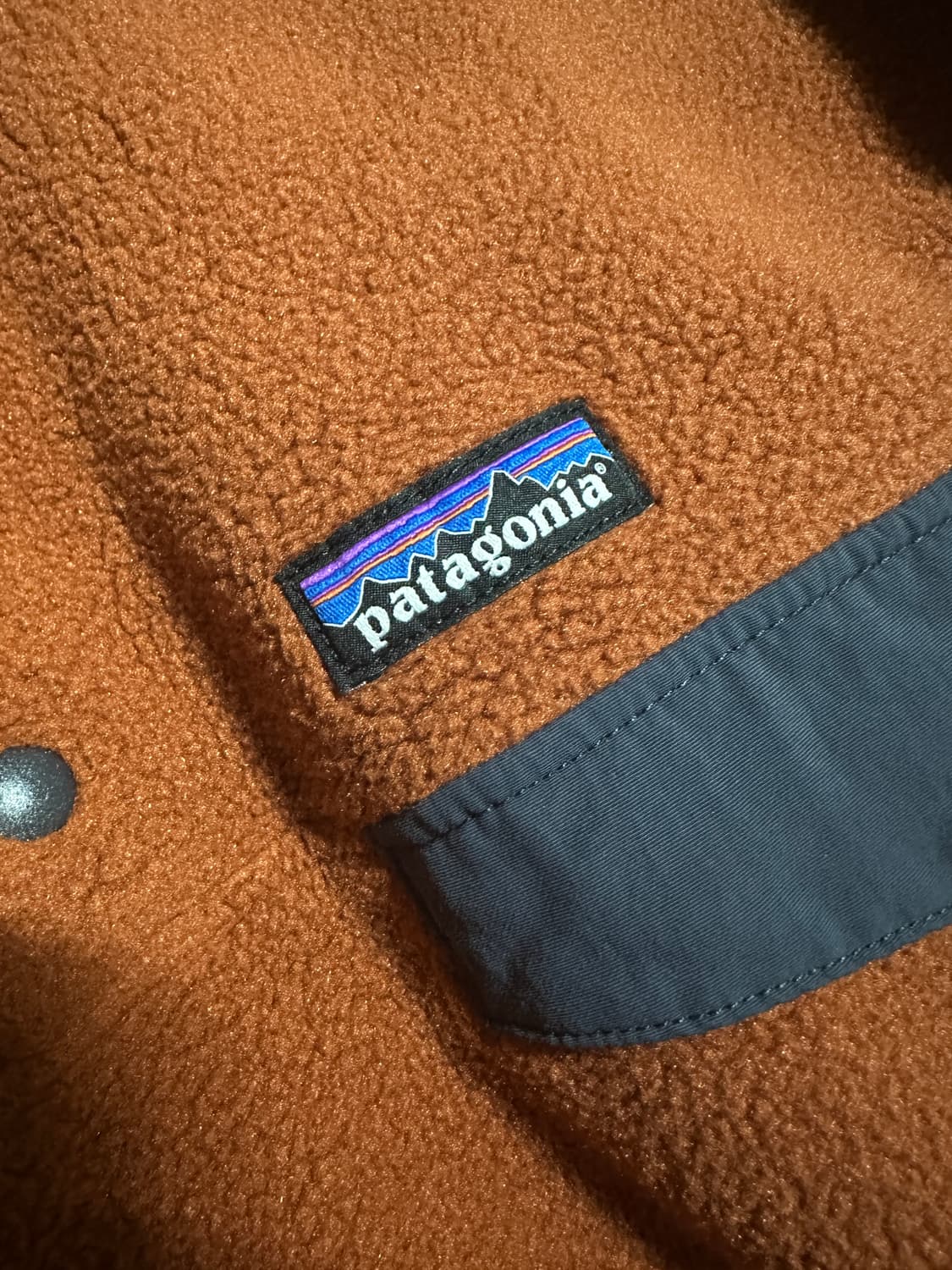 새상품급 파타고니아 신칠라 플리스 버니쉬드 레드 M 상품이미지3