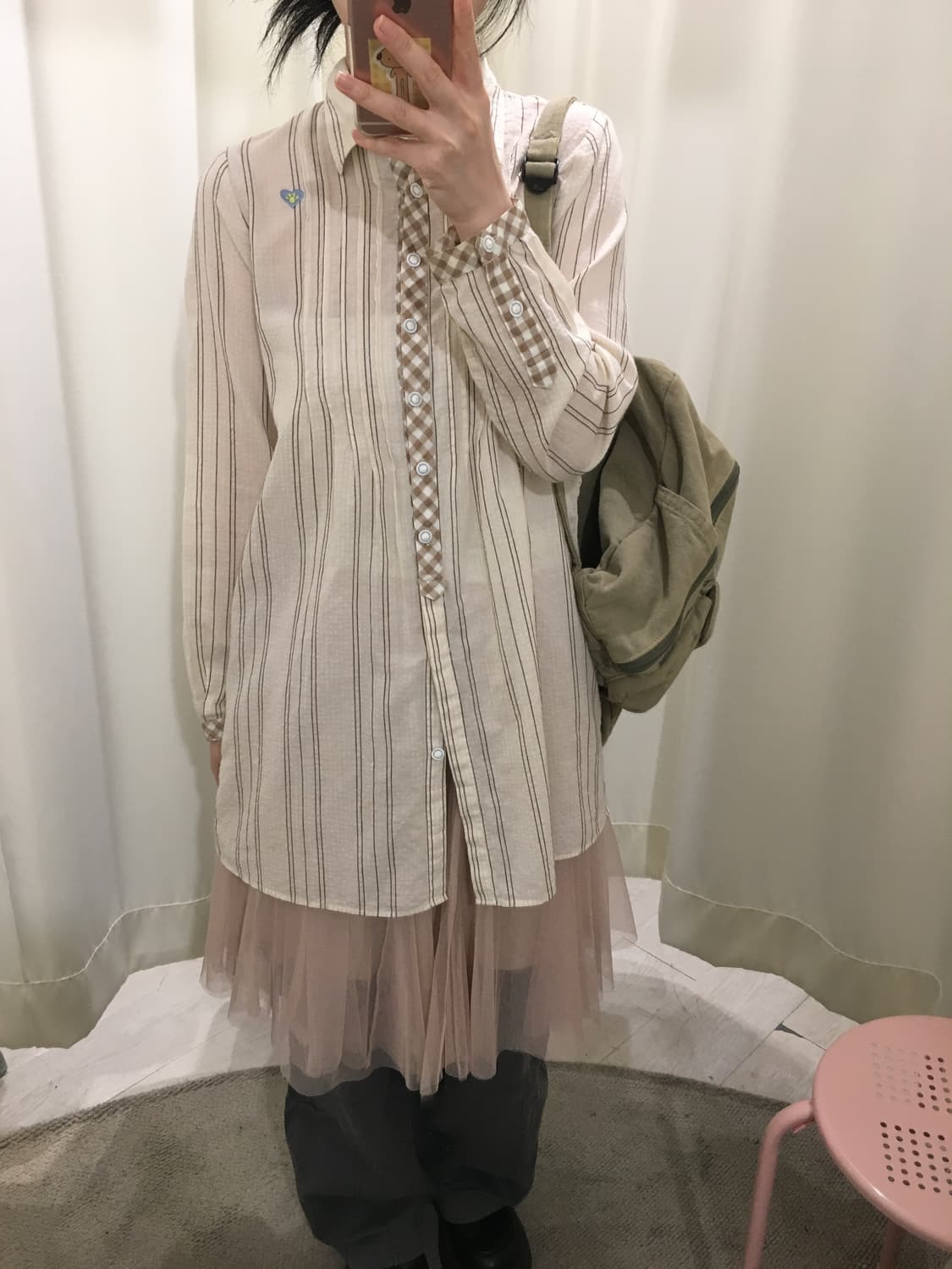 Sarahbrand Stripe shirt 상품이미지3