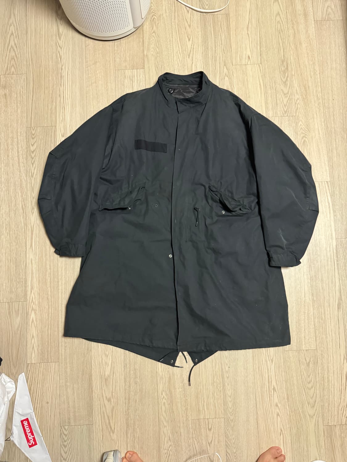 프릭스스토어 M65 모즈 코트 라이너세트 블랙 개파카 상품이미지7