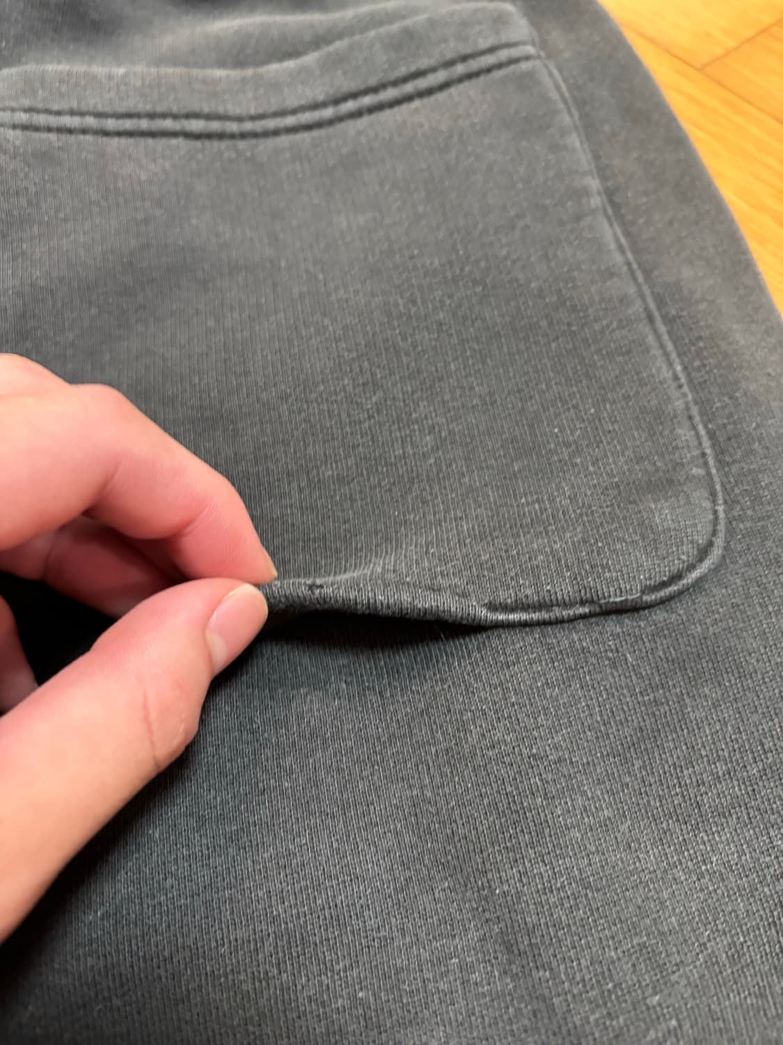 에센셜 스웻팬츠 조거팬츠 블랙 M 상품이미지4