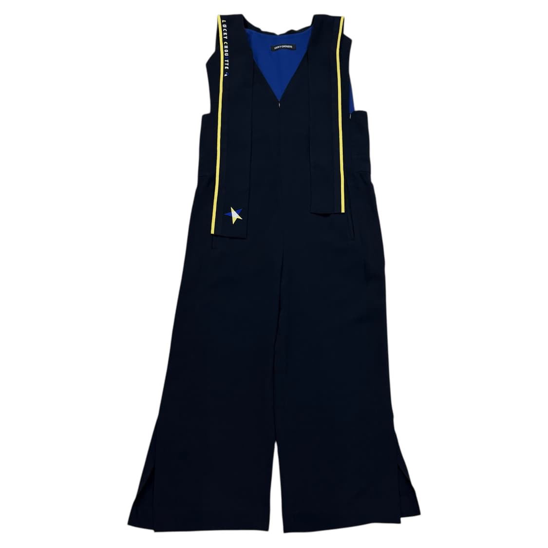 럭키슈에뜨 네이비 점프수트 팬츠 바지 36 상품이미지1