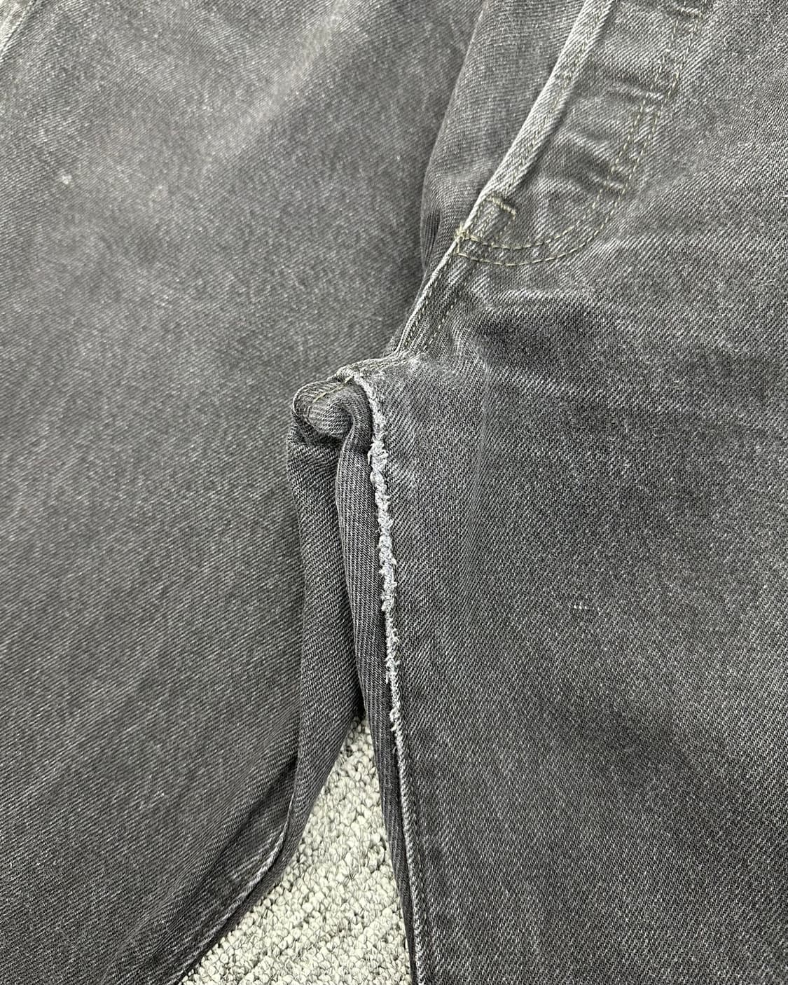 (허단43)00'S 리바이스 501 워싱블랙-M1201 상품이미지2