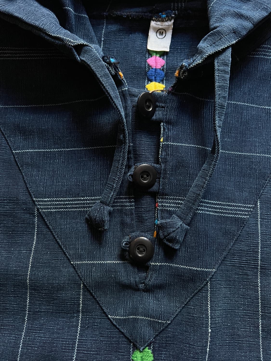 [M]90's 핸드메이드 히피 후드 파카 상품이미지3