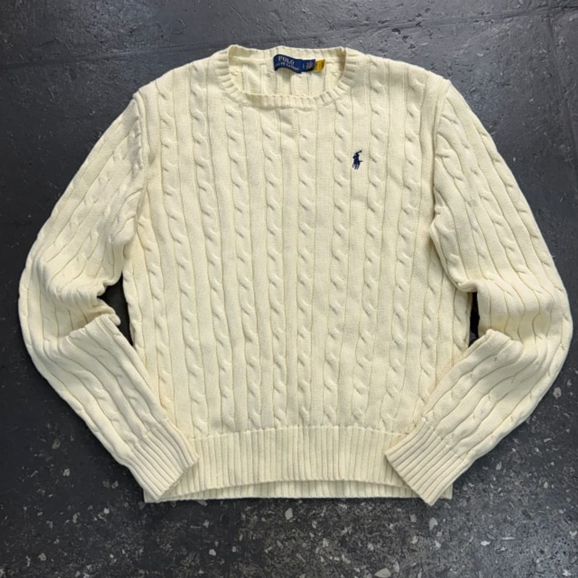 100 폴로 꽈배기 니트  상품이미지1