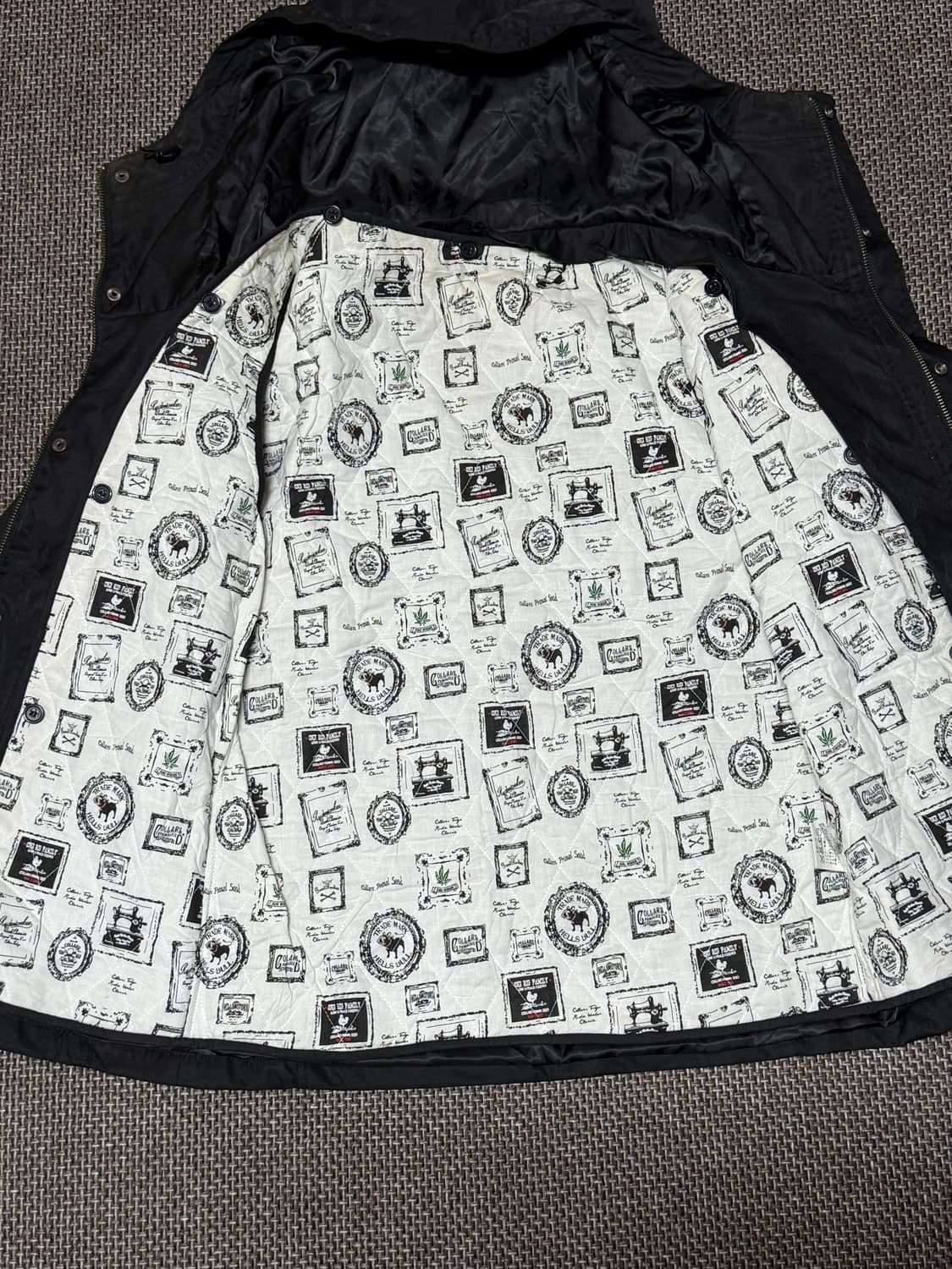 잭로드 후드 디테일 자켓 상품이미지7