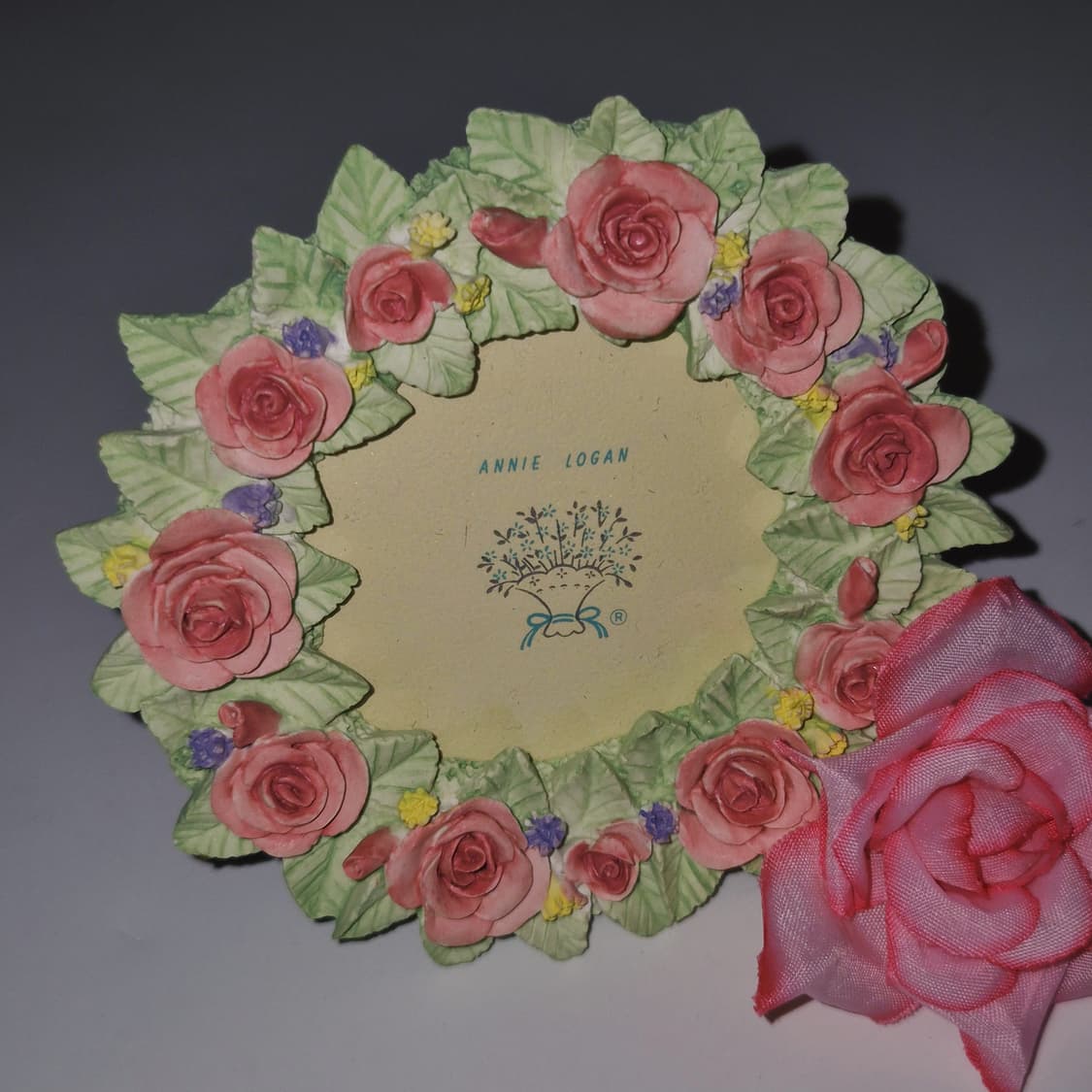 90s 미국 디자인 장미 꽃포지 미니 액자 상품이미지5