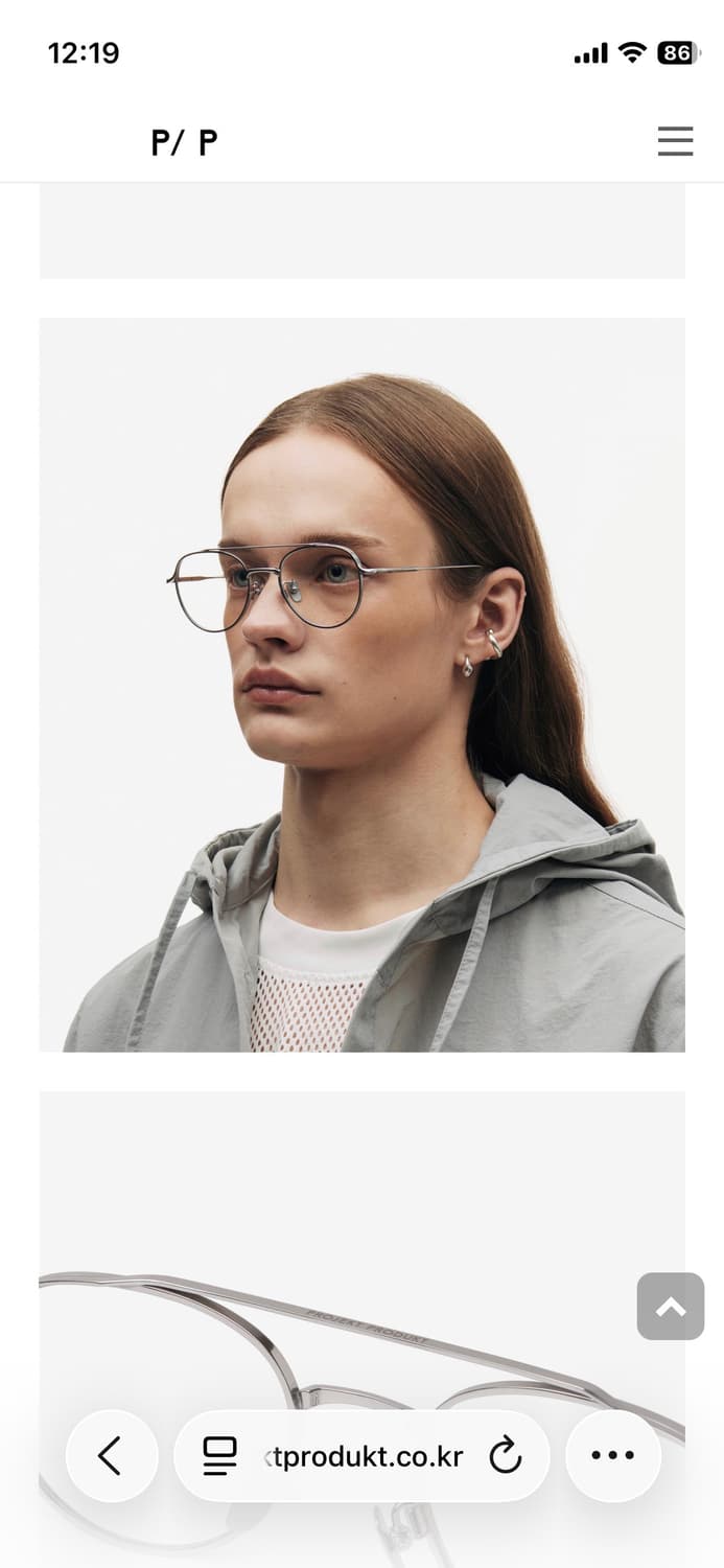 프로젝트프로덕트 HMCC3 CWG 보잉 금속테 안경 상품이미지3