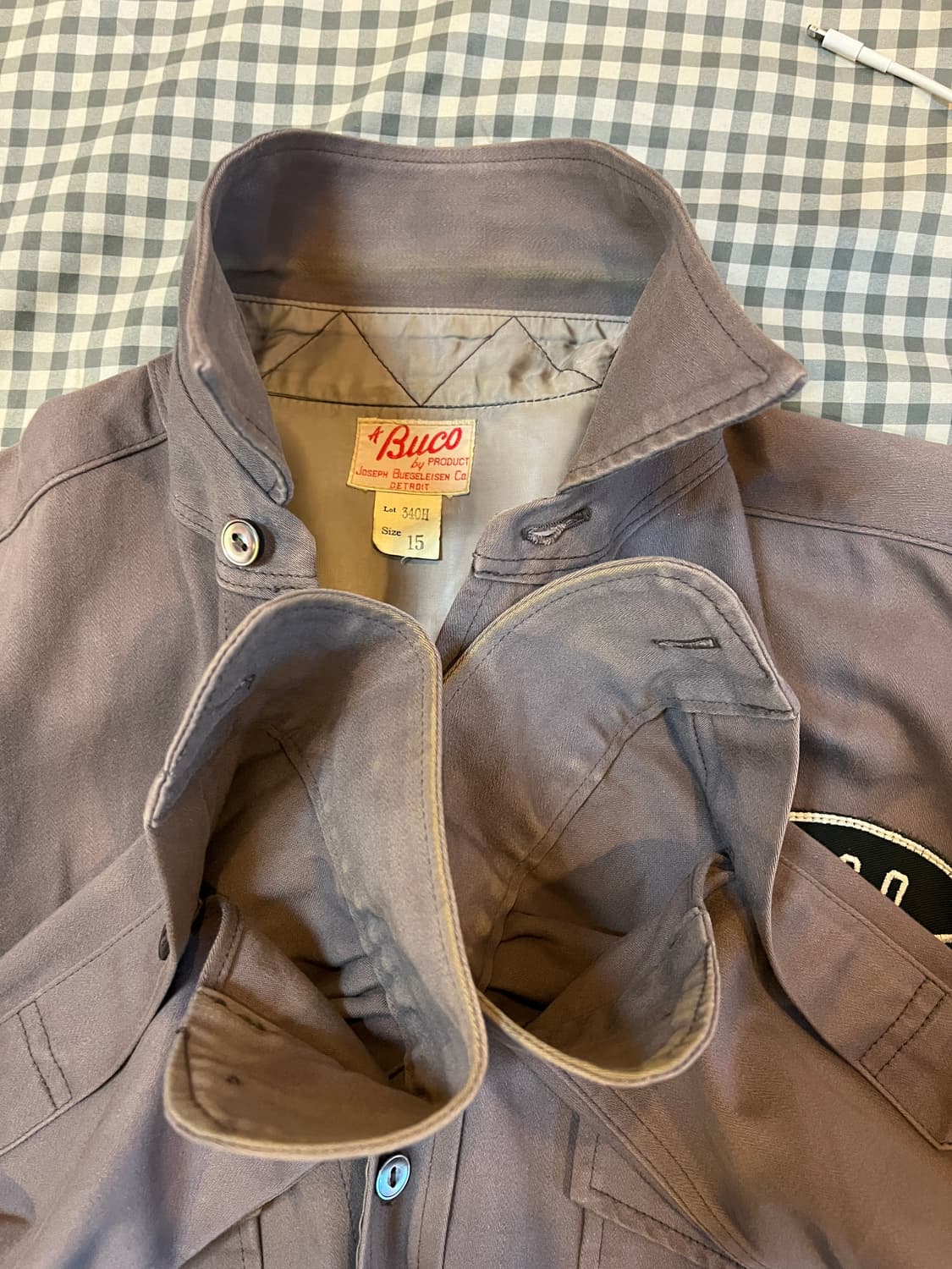 Buco 부코 가라지 셔츠 사이즈 15(M) 상품이미지7