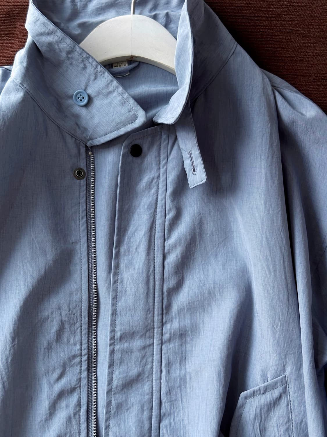 JPN made light poly design blouson 상품이미지3