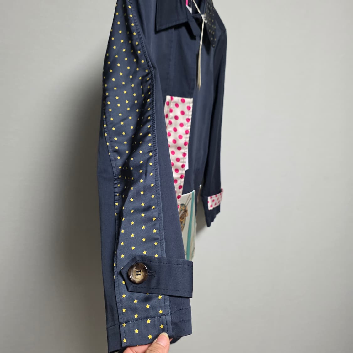 FRONT STREET 네이비 코트 38사이즈 상품이미지4