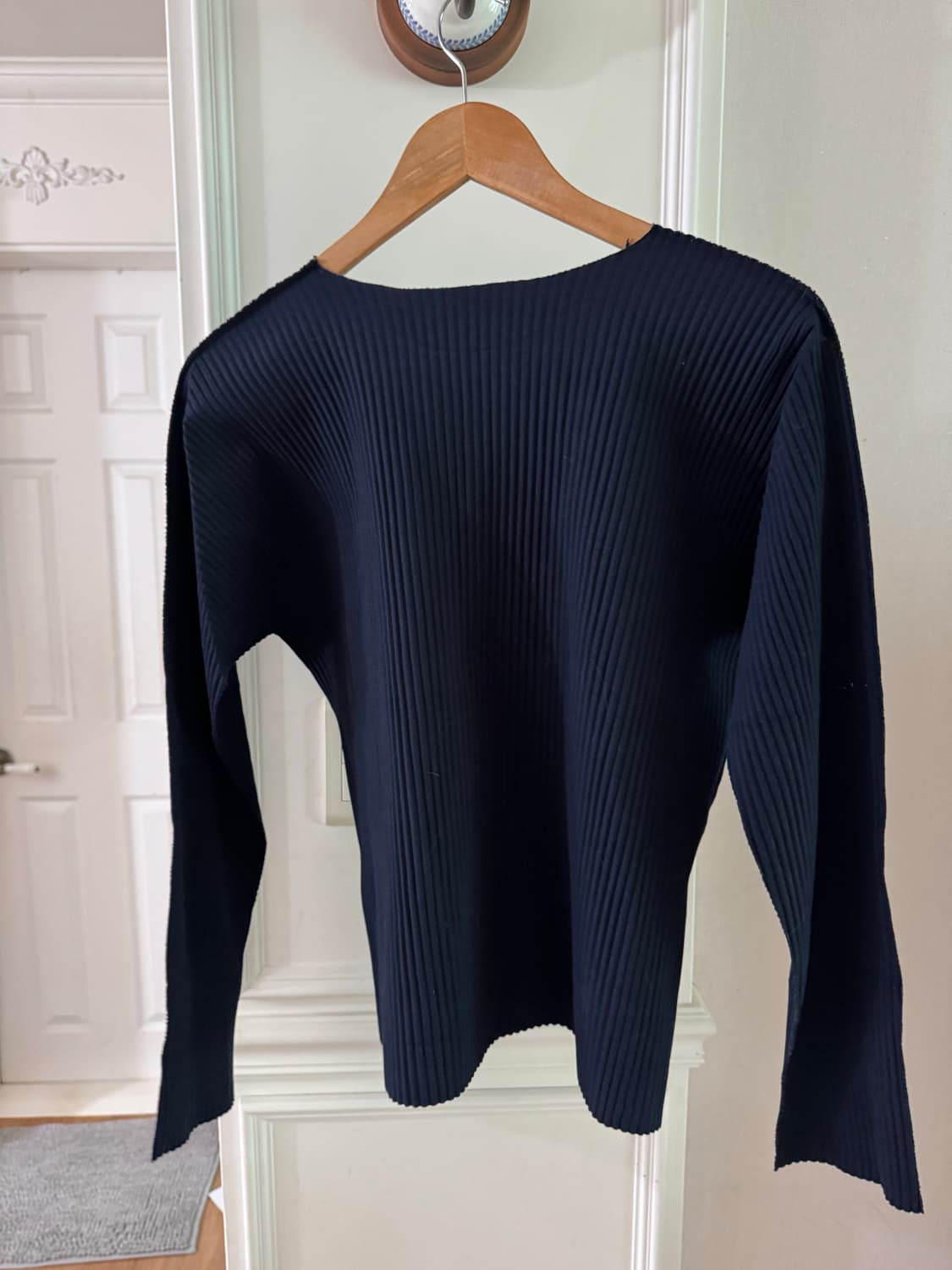 Issey Miyake navy top 상품이미지4