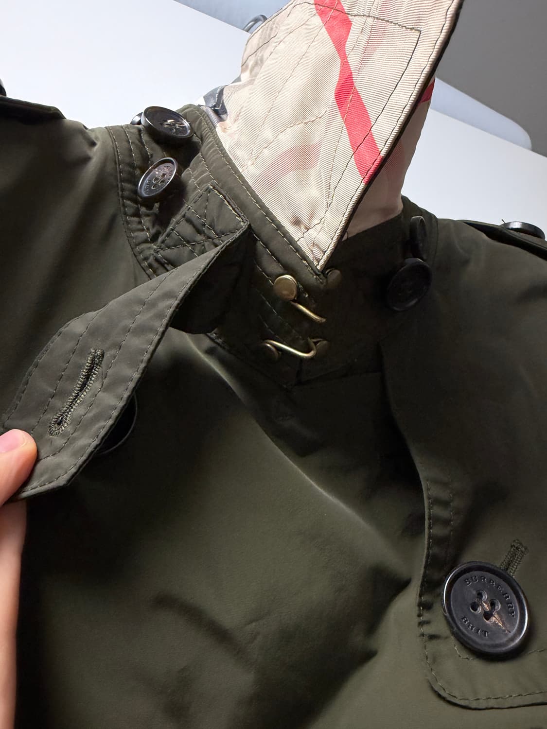 버버리 숏 트렌치 코트 상품이미지6