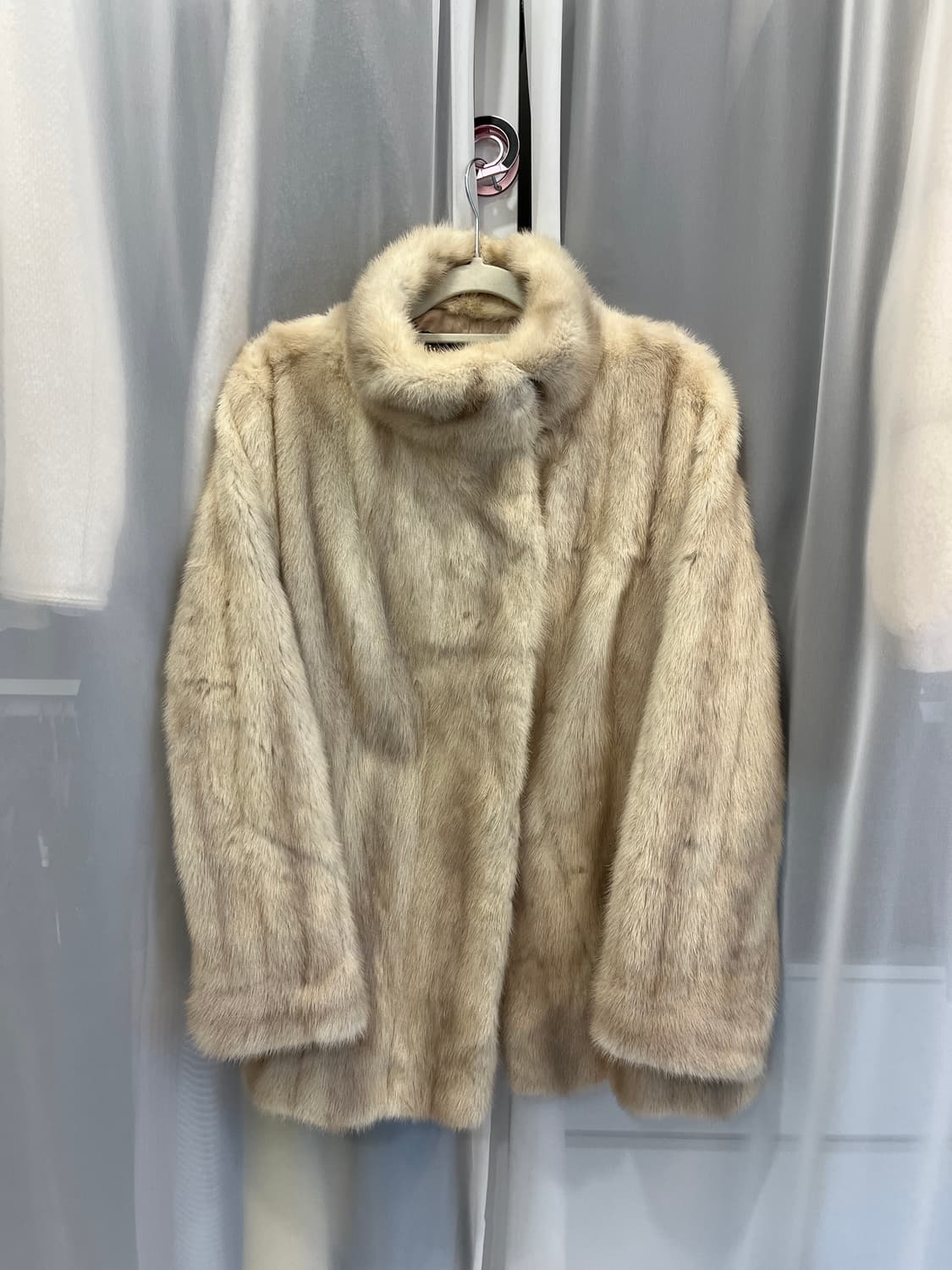 리얼모피 퍼 코트 상품이미지1