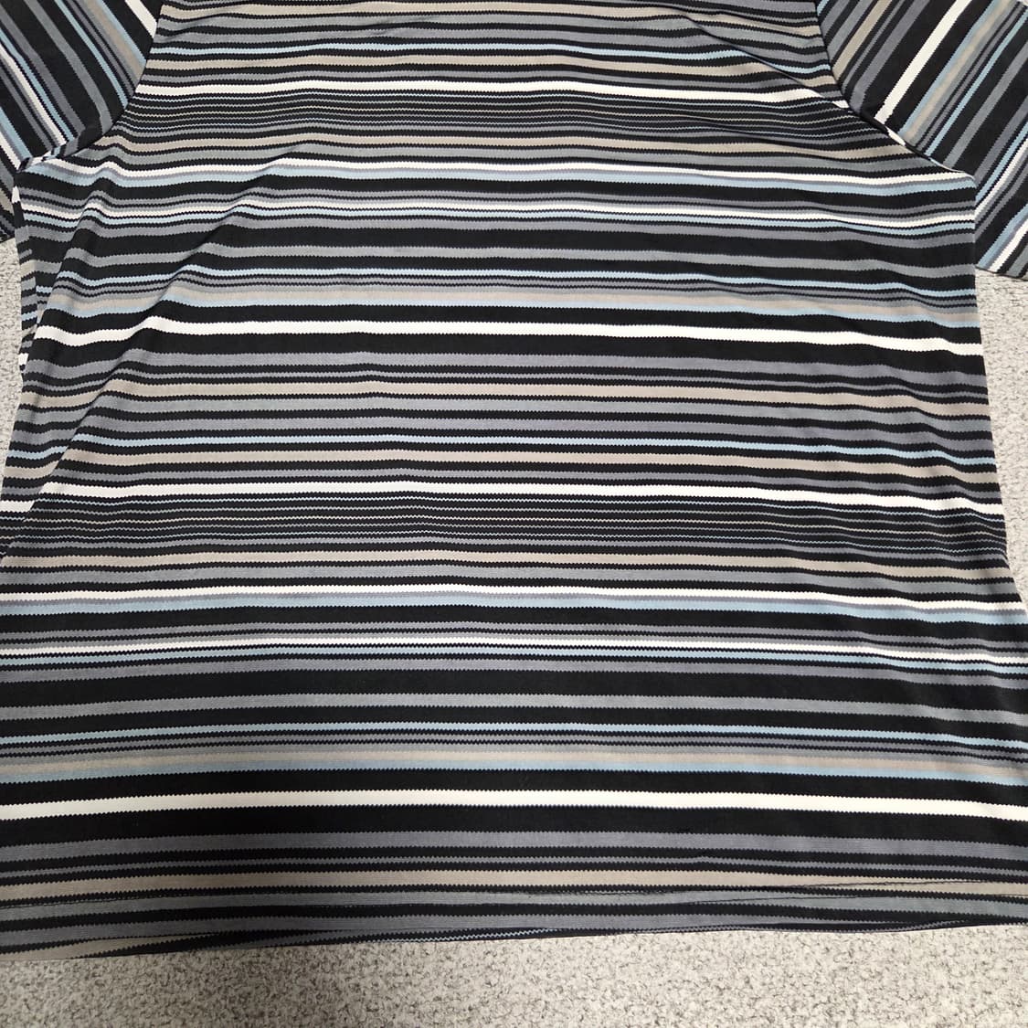 Japanese vintage 스트라이프 반팔 티셔츠 L(100) 상품이미지4