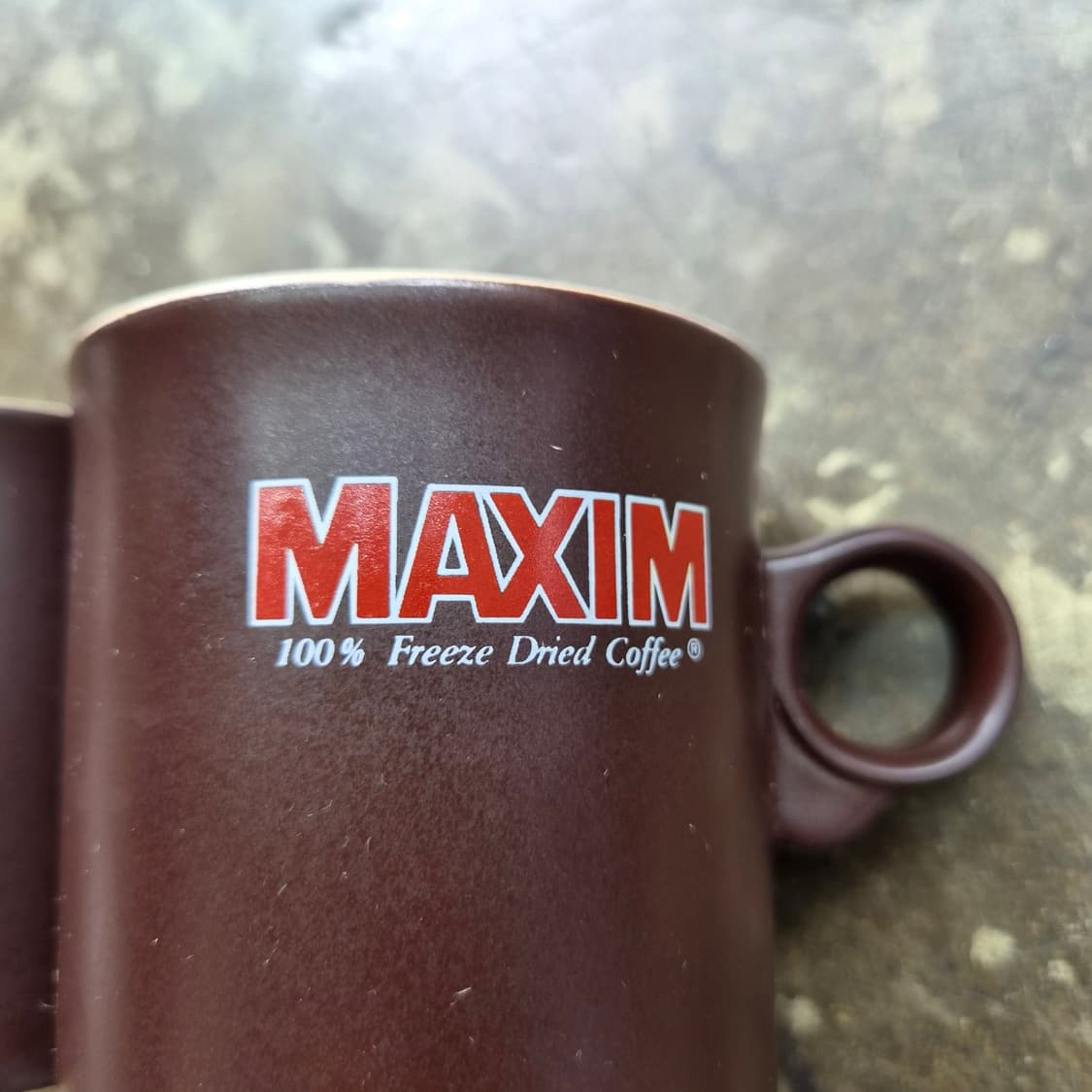 MAXIM 맥심 빈티지 커피잔 세트 두개 일괄 판매 컵 빈티지 테이블웨어 상품이미지2