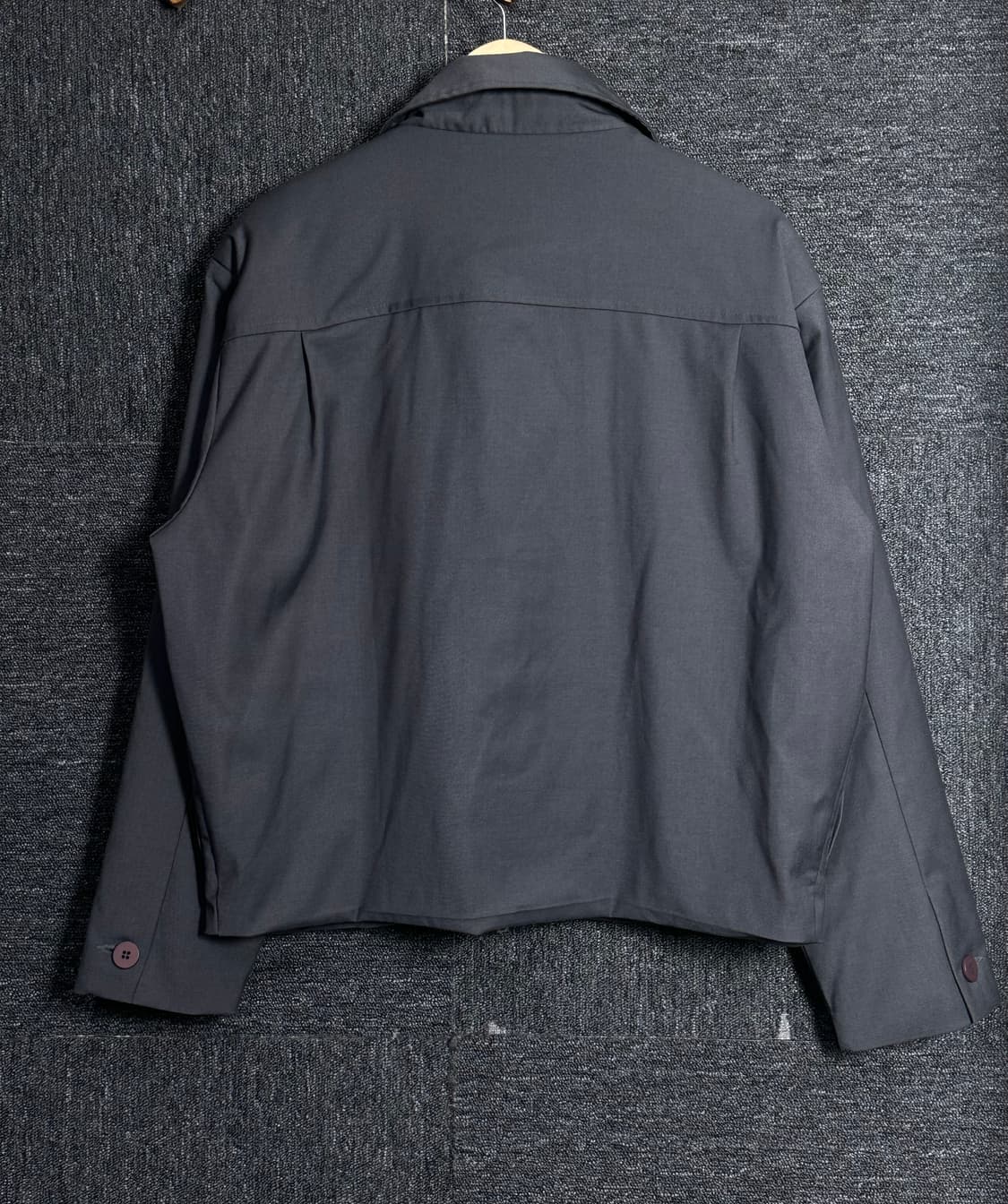 SENSE 블랙 블루종 자켓 상품이미지2