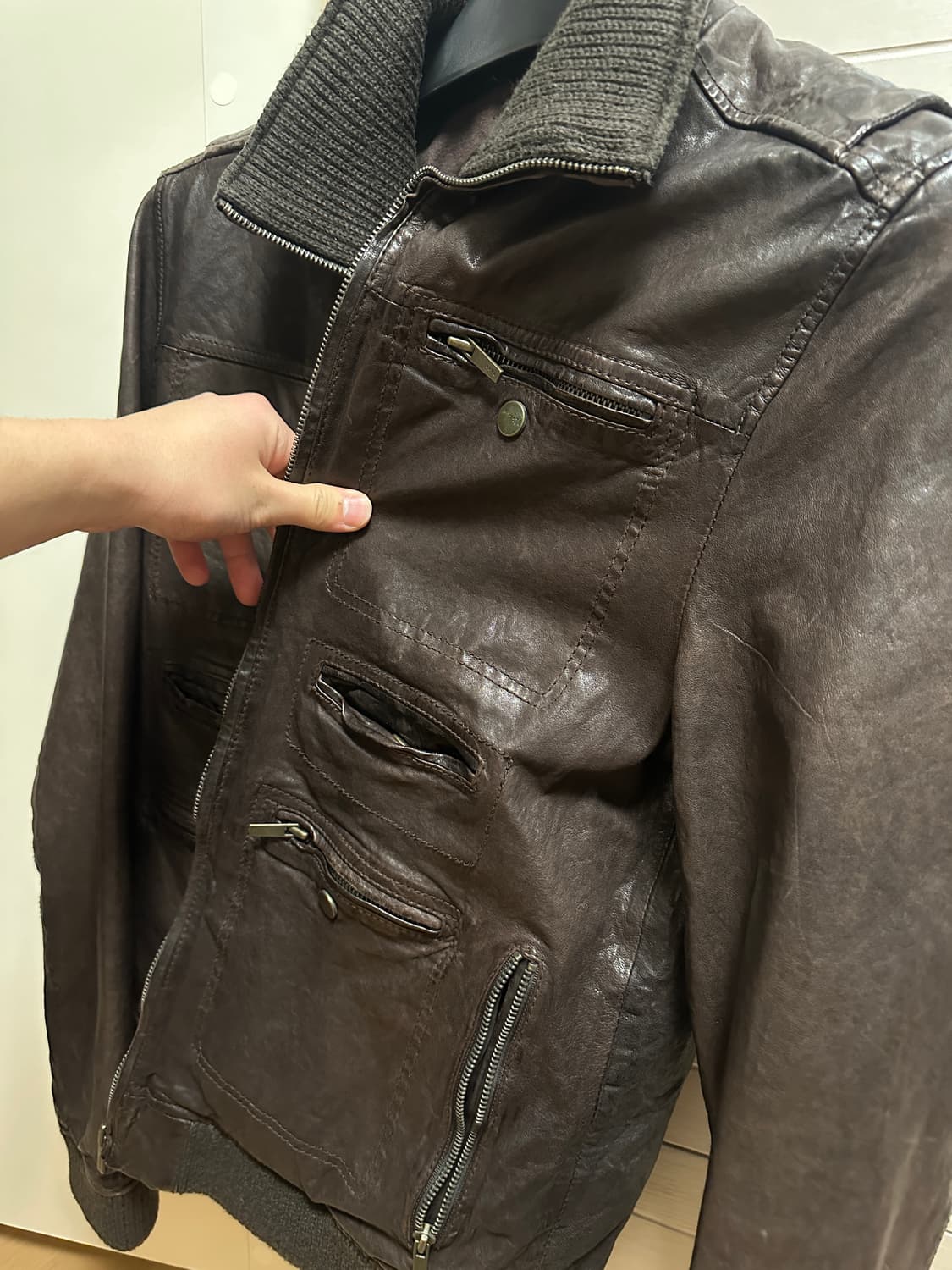 양가죽 자켓 빈티지 상품이미지5