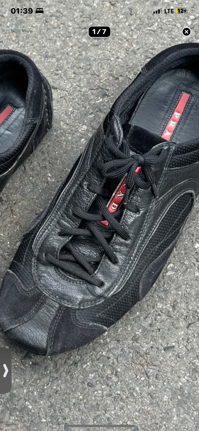 프라다 신발끈 구매해요!! 상품이미지1