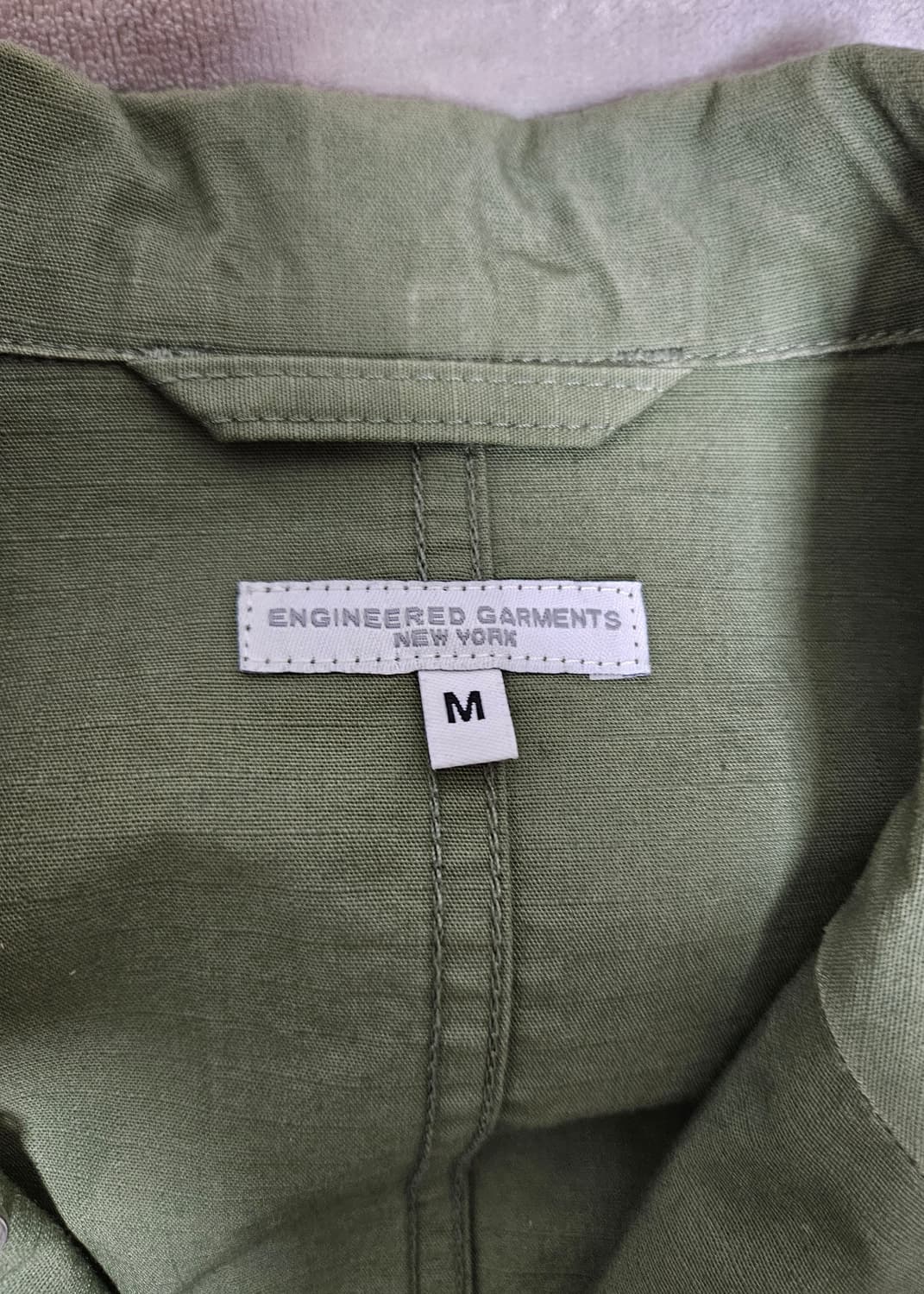 [M사이즈] 엔지니어드가먼츠 베드포드 립스탑 올리브 상품이미지3