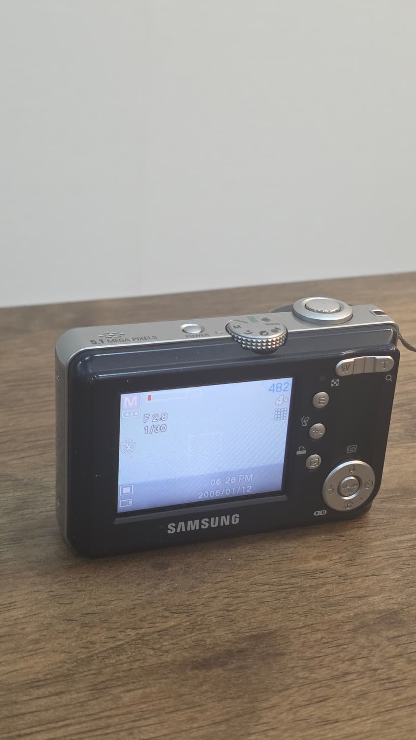 Samsung kenox s500 빈티지 콤팩트 카메라 작례 O 상품이미지3