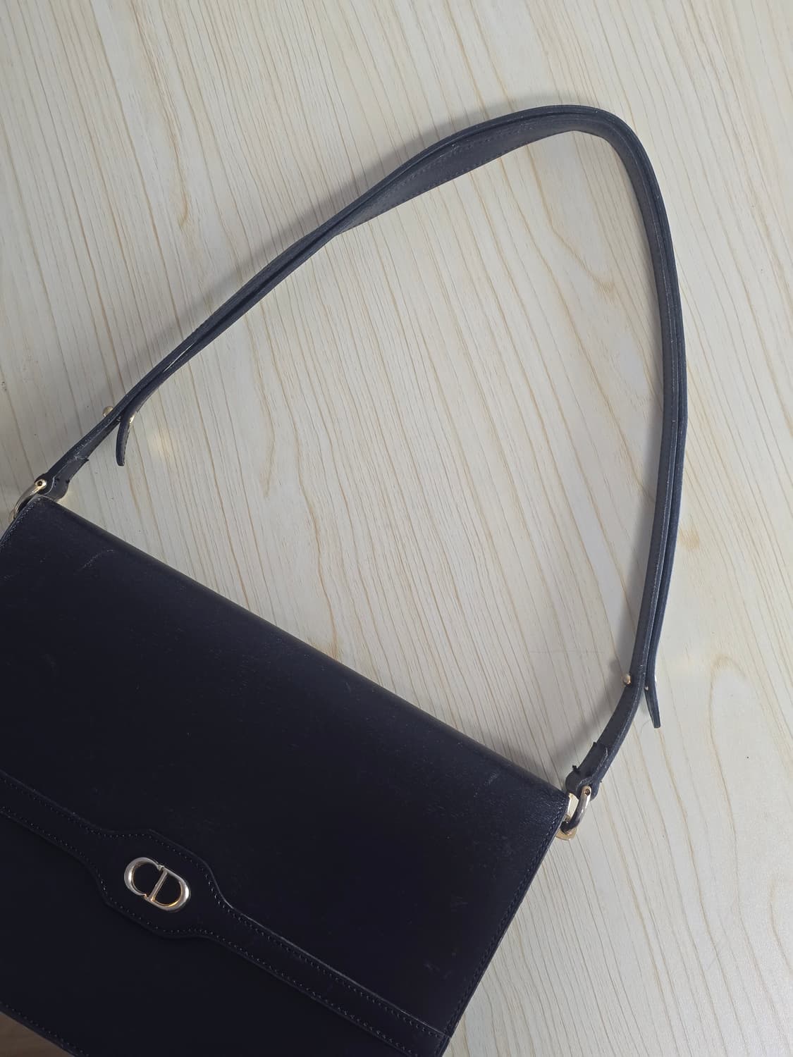 크리스찬 디올 몽테뉴 빈티지 크로스백 블랙 상품이미지4