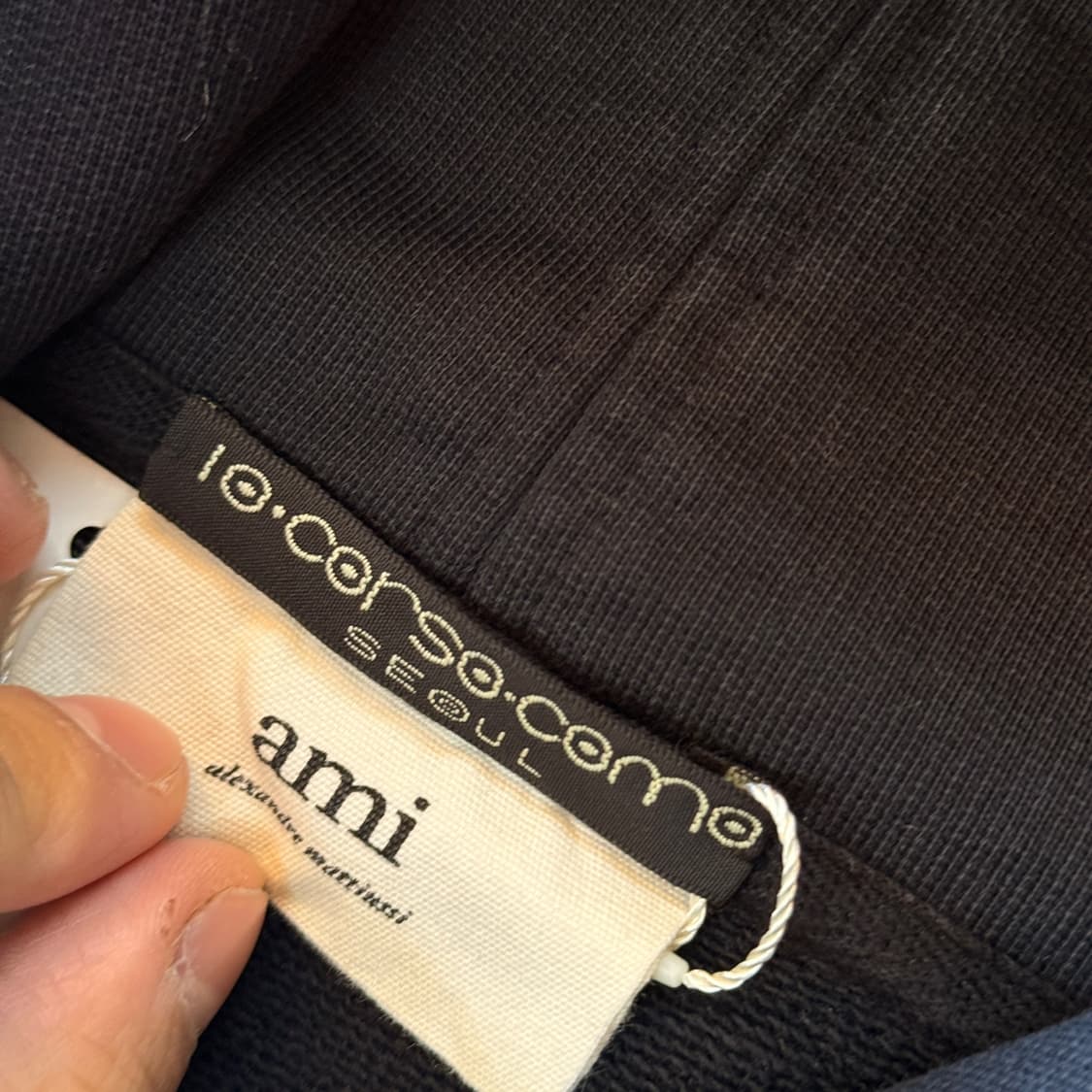 AMI 스몰 하트 로고 후드티 상품이미지6