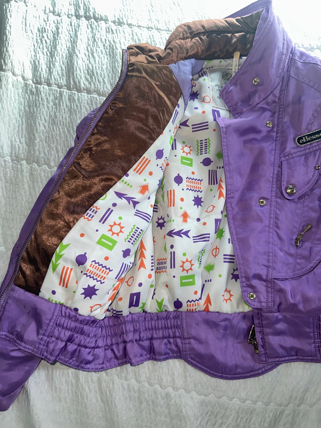 엘레쎄(Ellesse) 빈티지 이탈리아 레이싱 스키 자켓 상품이미지3