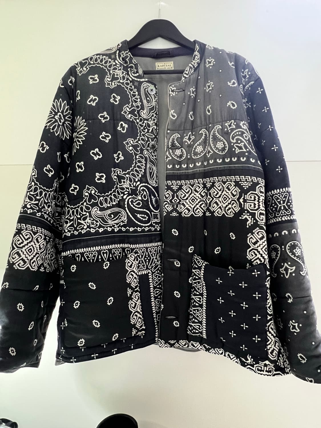 캐피탈 / 반다나 패딩 블루종 / 4 XL 상품이미지1