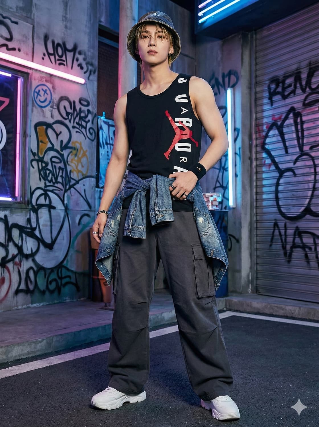 나이키 조던 블랙 점프맨 에어 탱크탑_M 상품이미지1