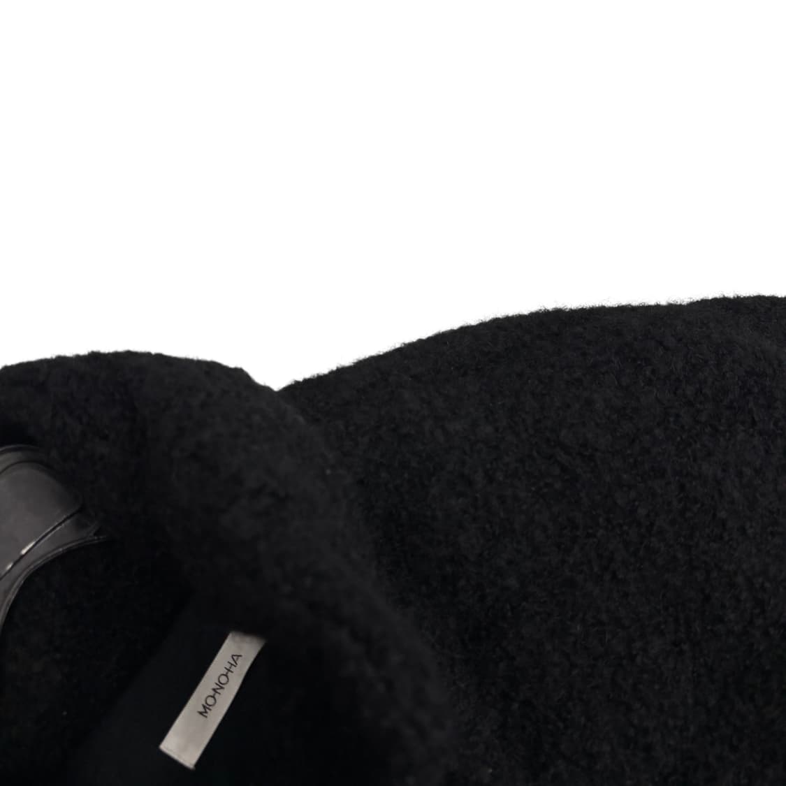 모노하 Monoha 알파카 크롭 푸퍼 상품이미지3