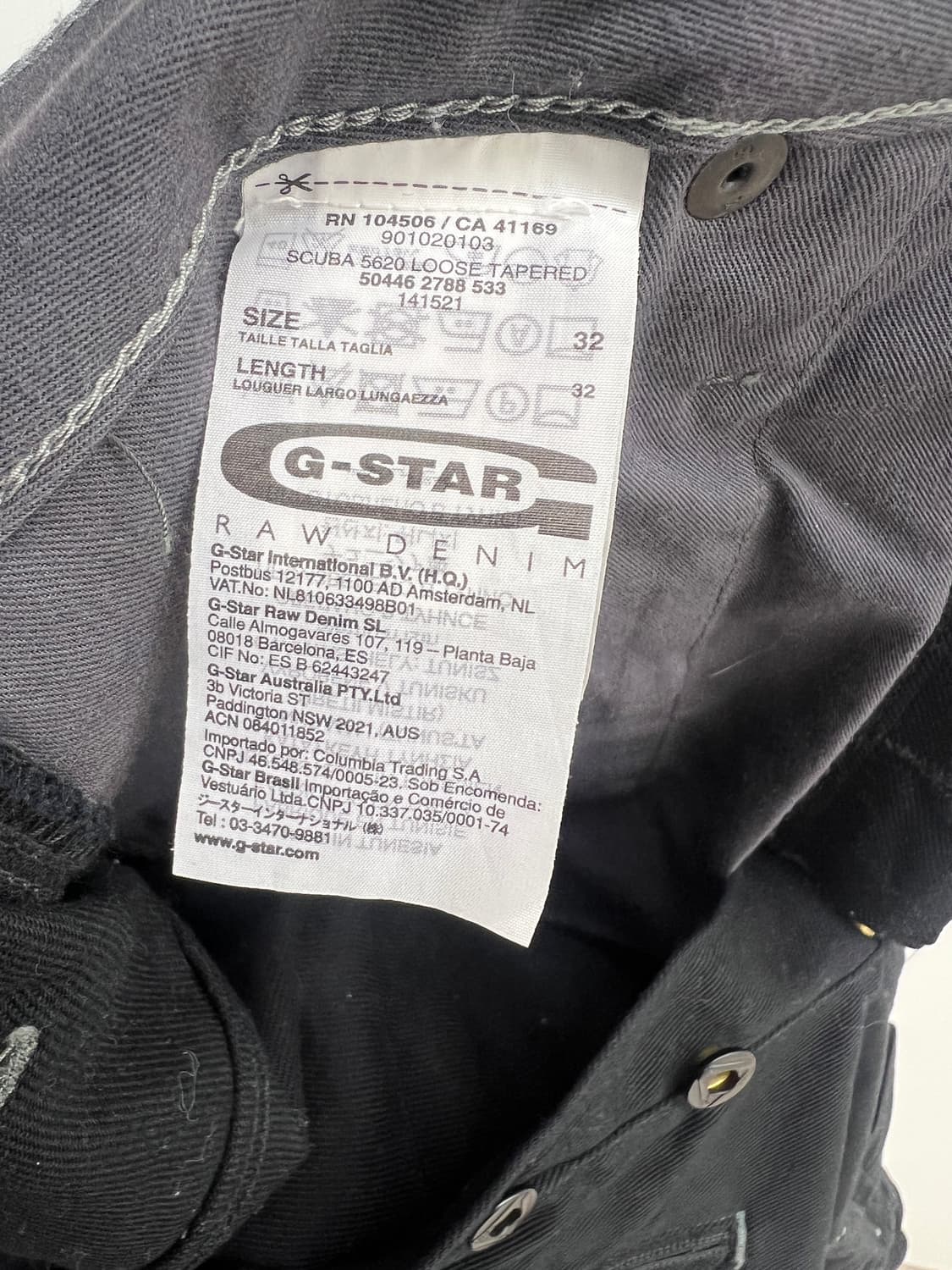 G-Star Raw 아카이브 멀티포켓 바이커 팬츠 상품이미지4