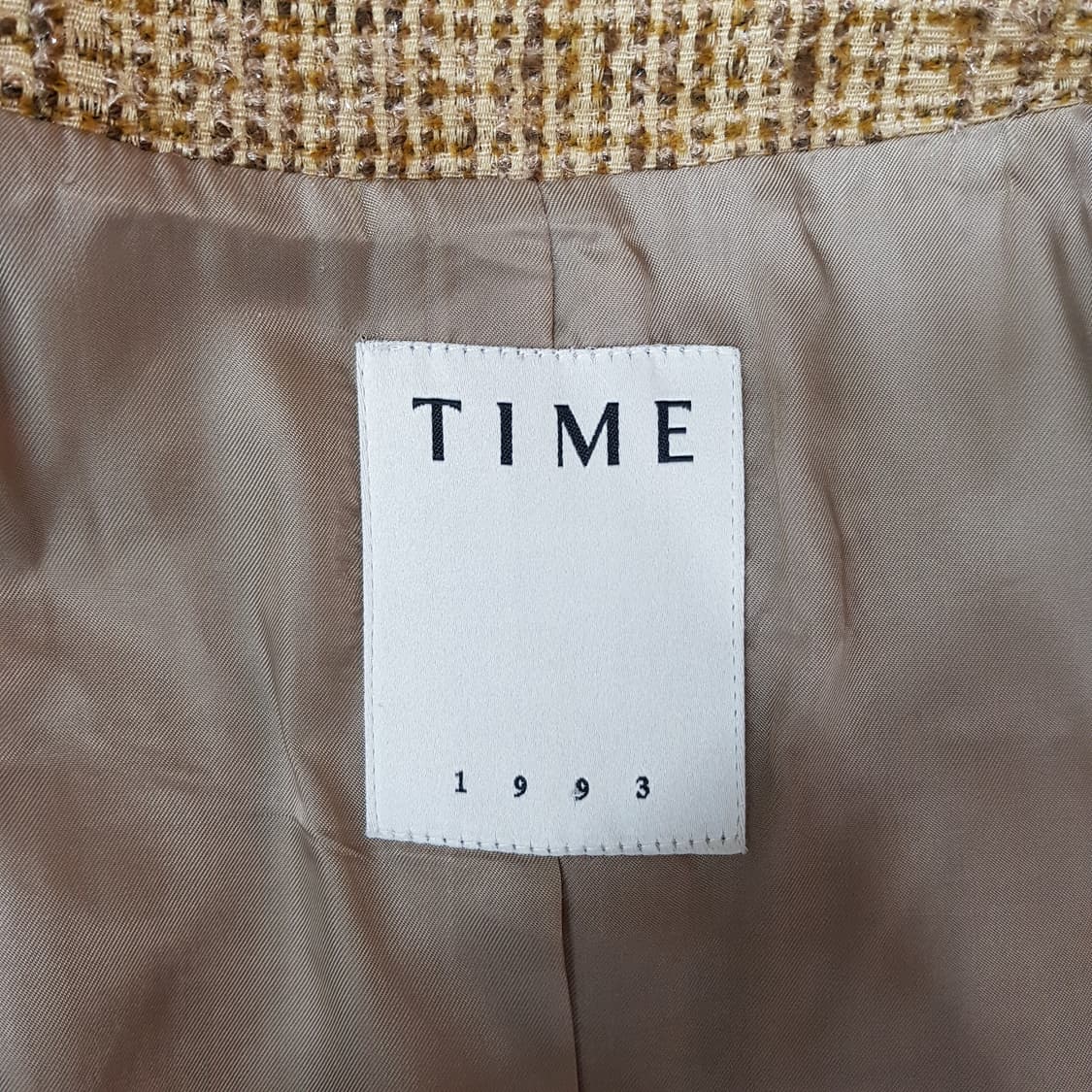 한섬 타임 2021 울 트위드 자켓 82-94-160사이즈 상품이미지8