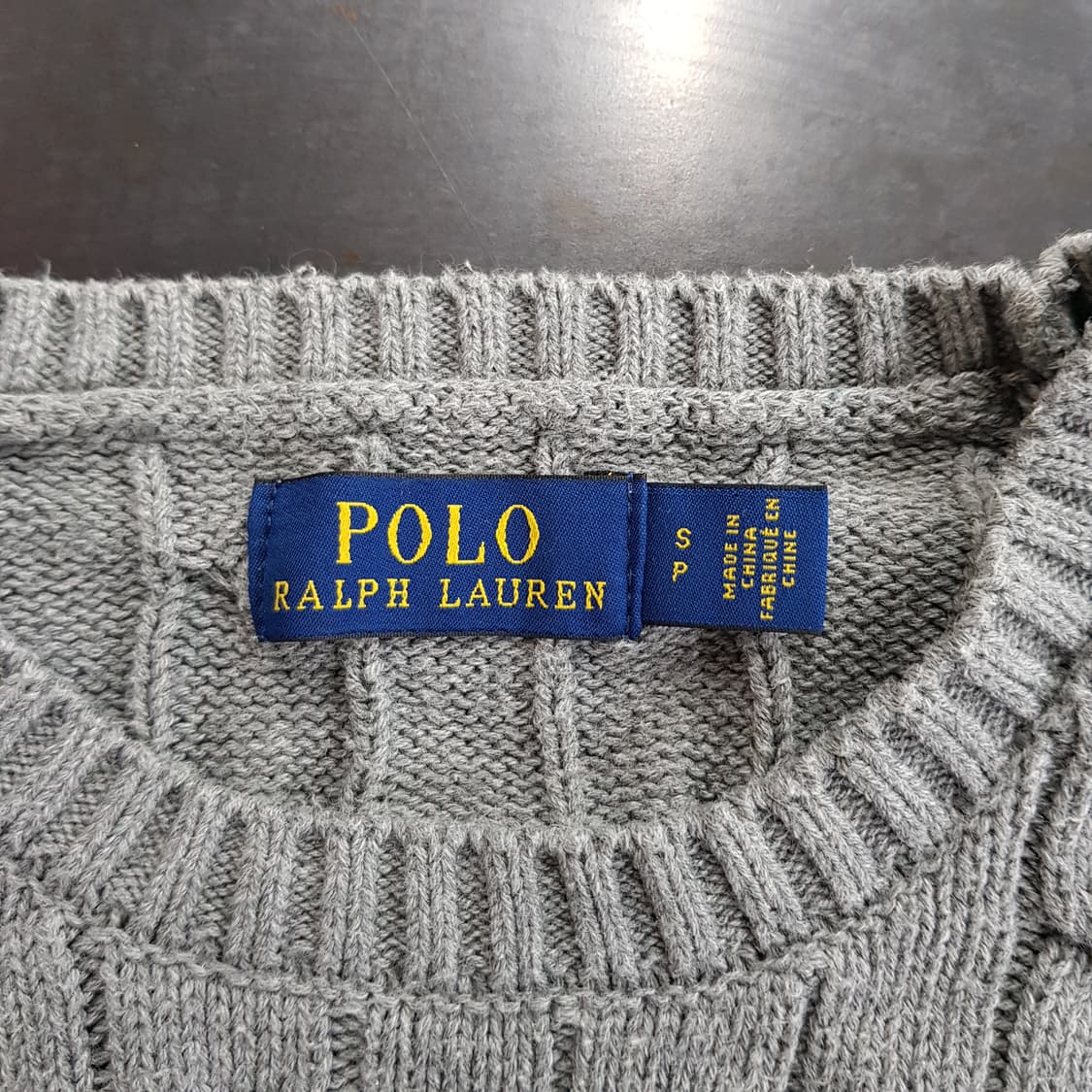폴로 랄프로렌 케이블 니트 스웨터 S사이즈 상품이미지3