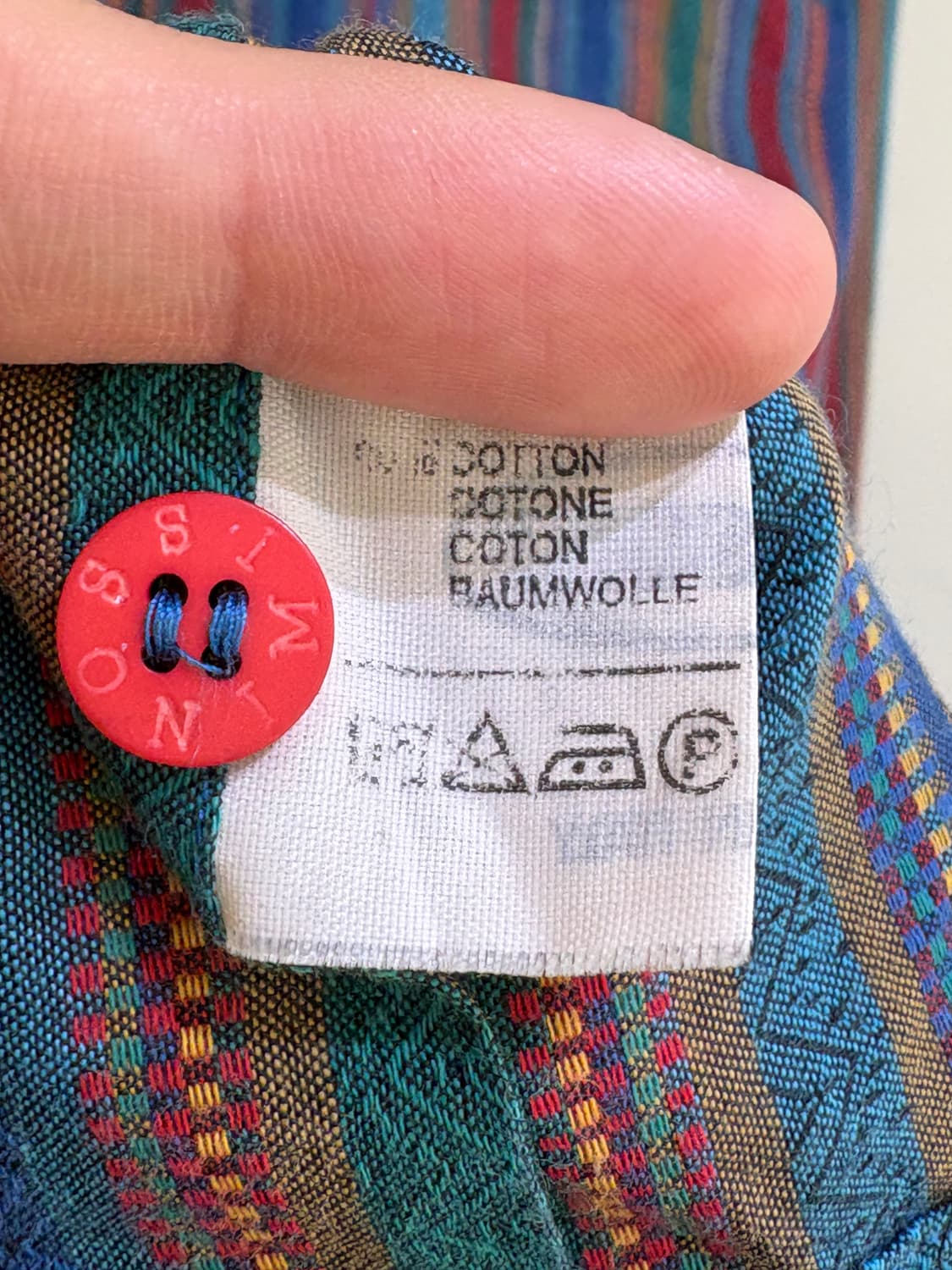 MISSONI (Made in Italy) 스트라이프셔츠 상품이미지8