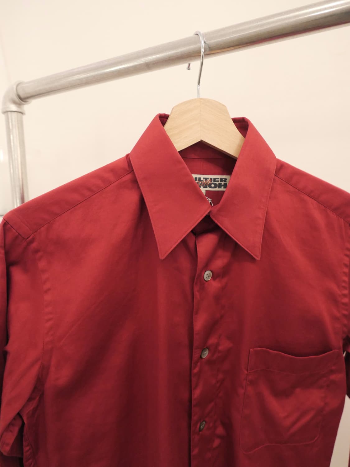 장 폴 고티에 옴므 솔리드 셔츠 상품이미지2