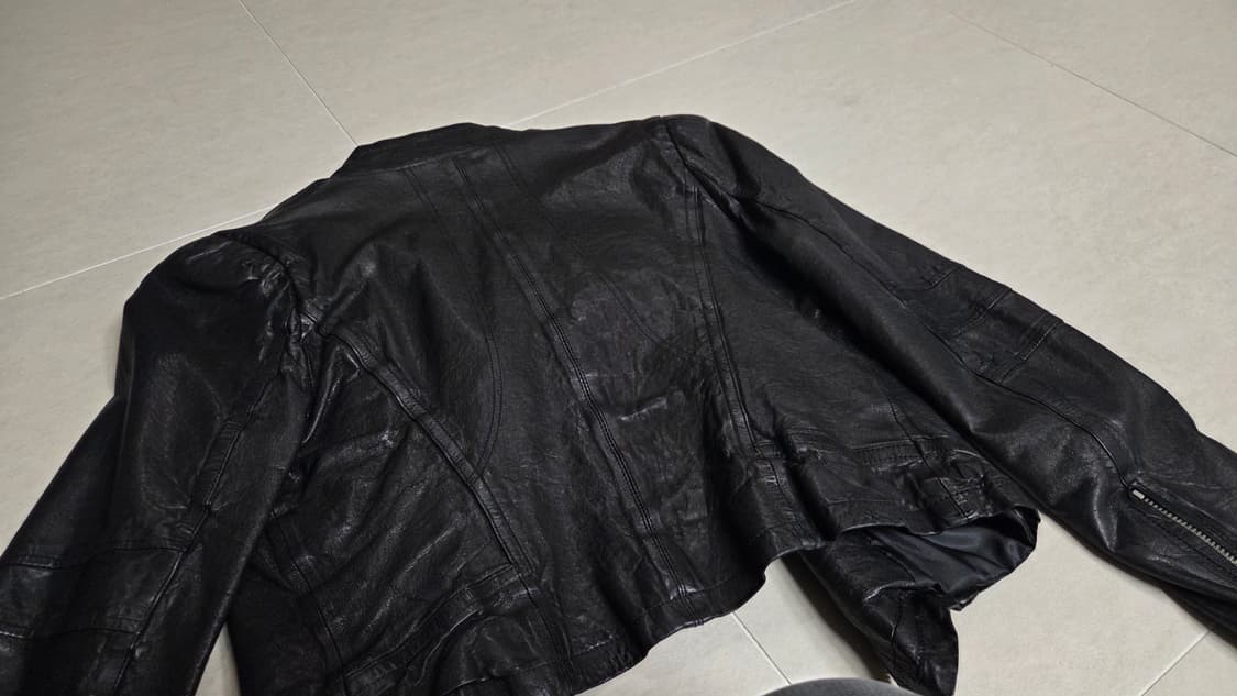 TIME  타임  천연 양가죽 라이더 가죽 자켓  상품이미지3