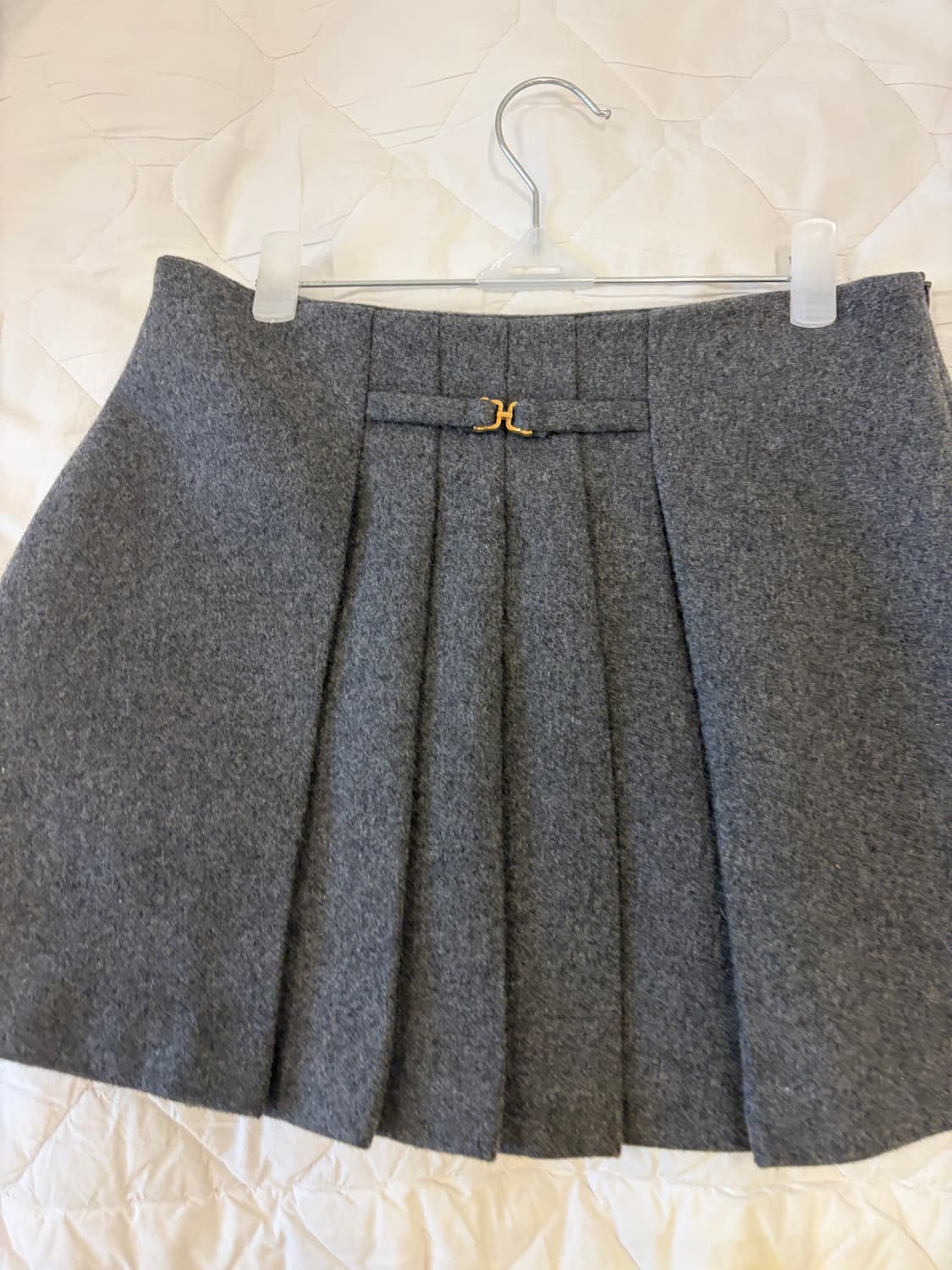 리에뜨 로렌 울 스커트 m 상품이미지5
