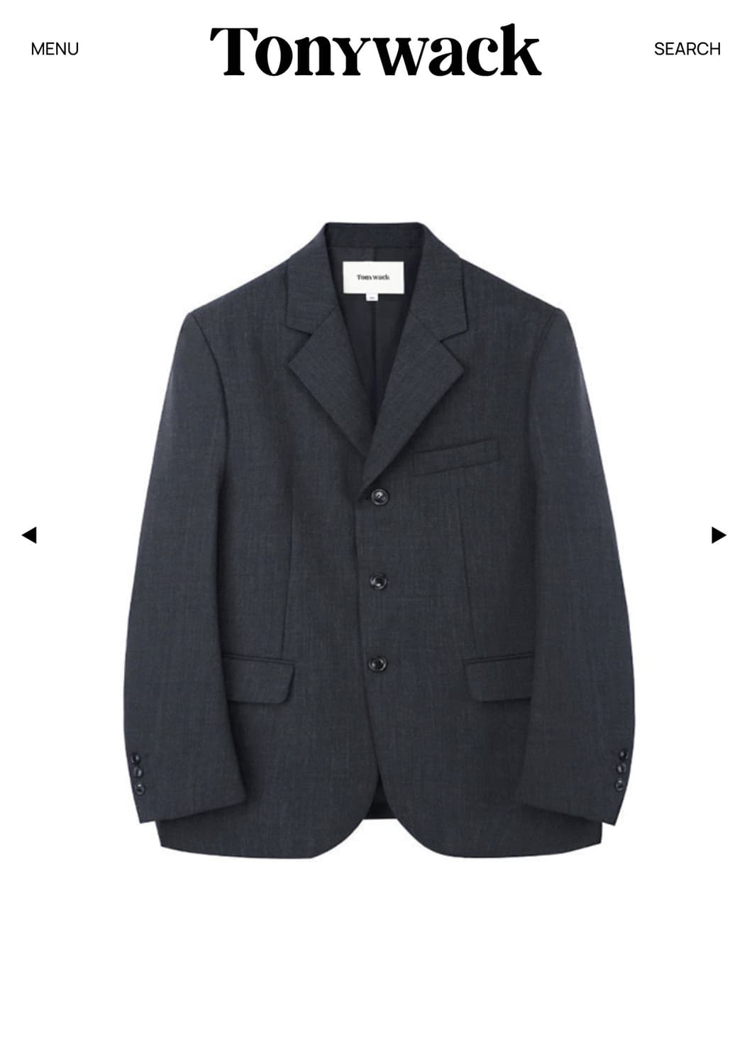 토니웩 3버튼 (XL 새상품 ) 상품이미지3