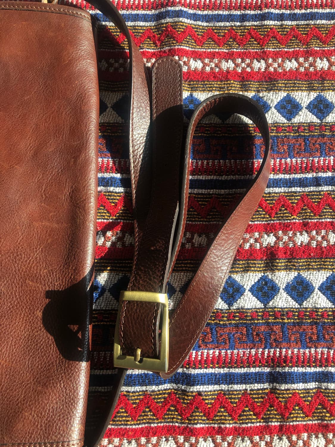 빈티지 이탈리아 레더 브리프케이스 상품이미지10