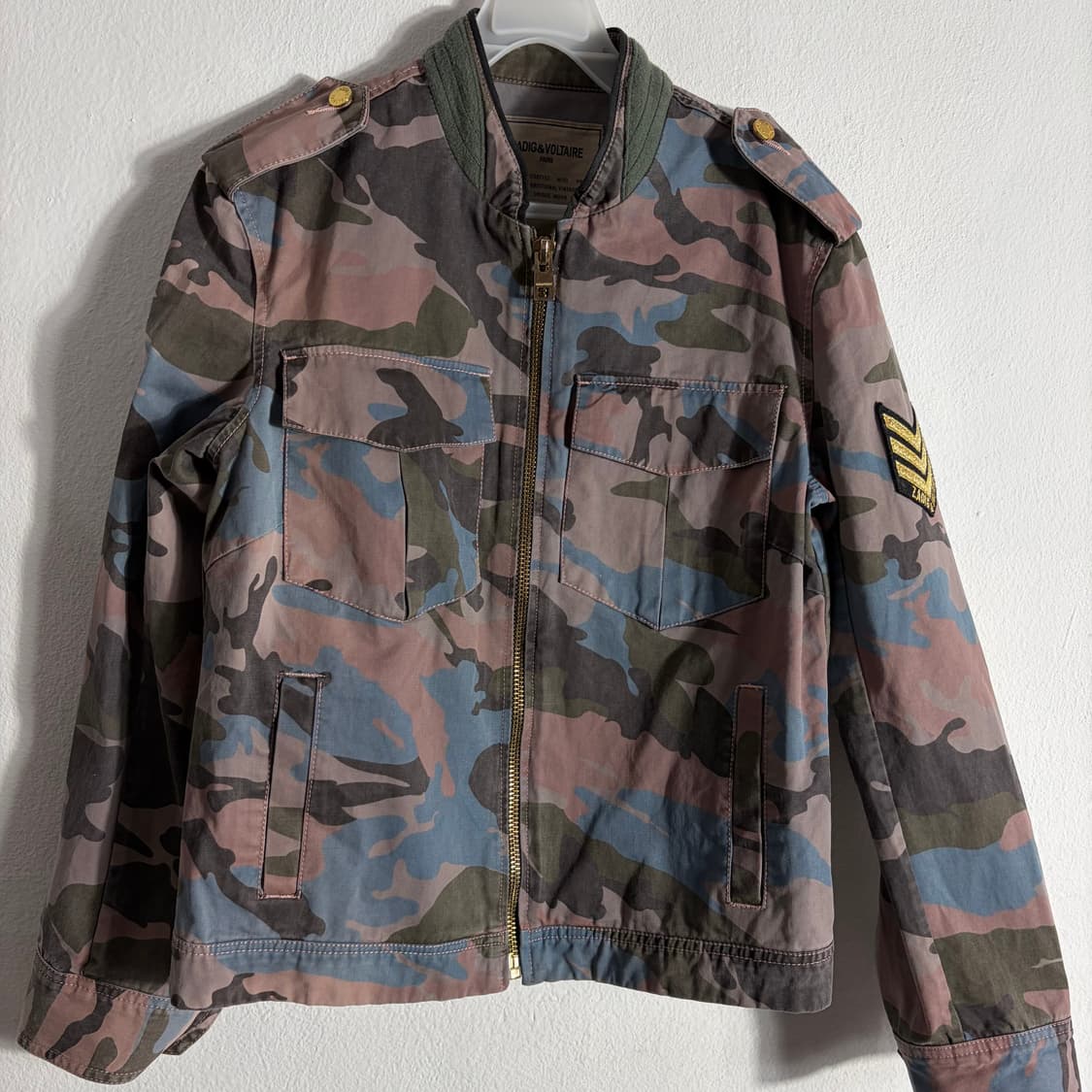 자딕앤볼테르 카모플라주 밀리터리 자켓(L) 상품이미지1