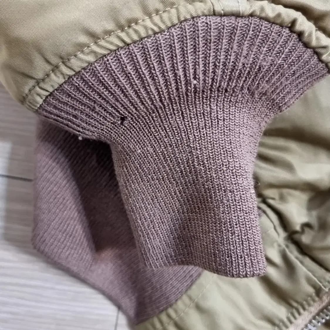 미제 made in usa hope사 카키색 MA-1 항공 점퍼(100) 상품이미지2