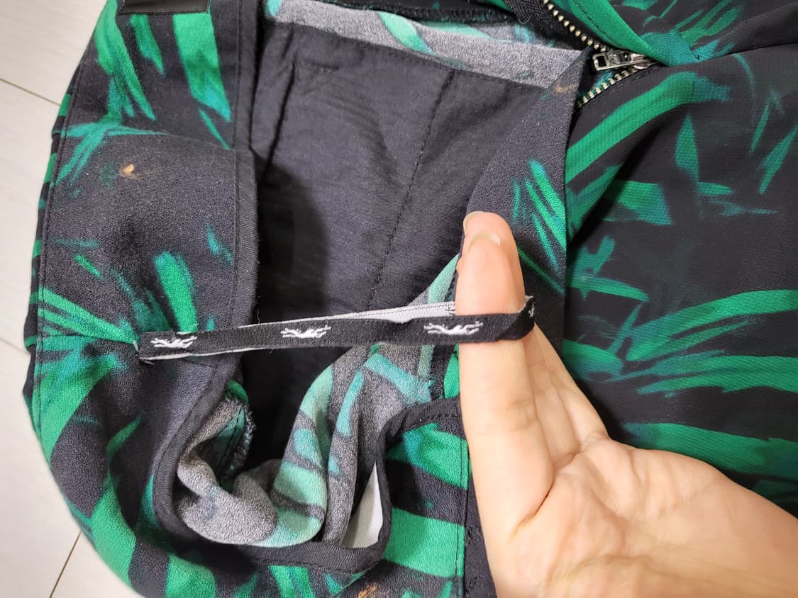 톰그레이 하운드 수입한 시스루 실키  패턴 바지 44-55 상품이미지6