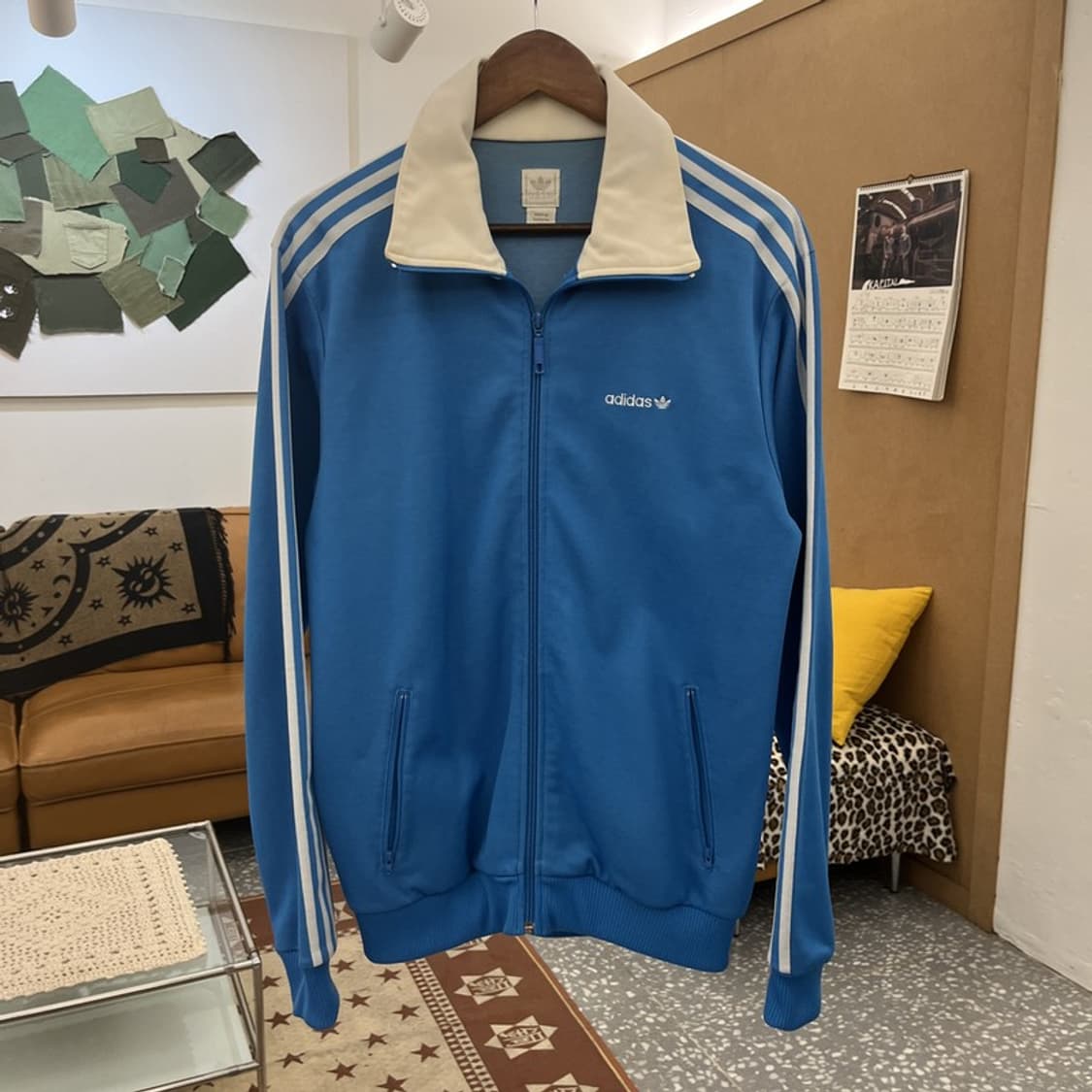 아디다스 희귀 레트로 베켄바우어 팁탭 져지 집업 105 C10216 상품이미지3