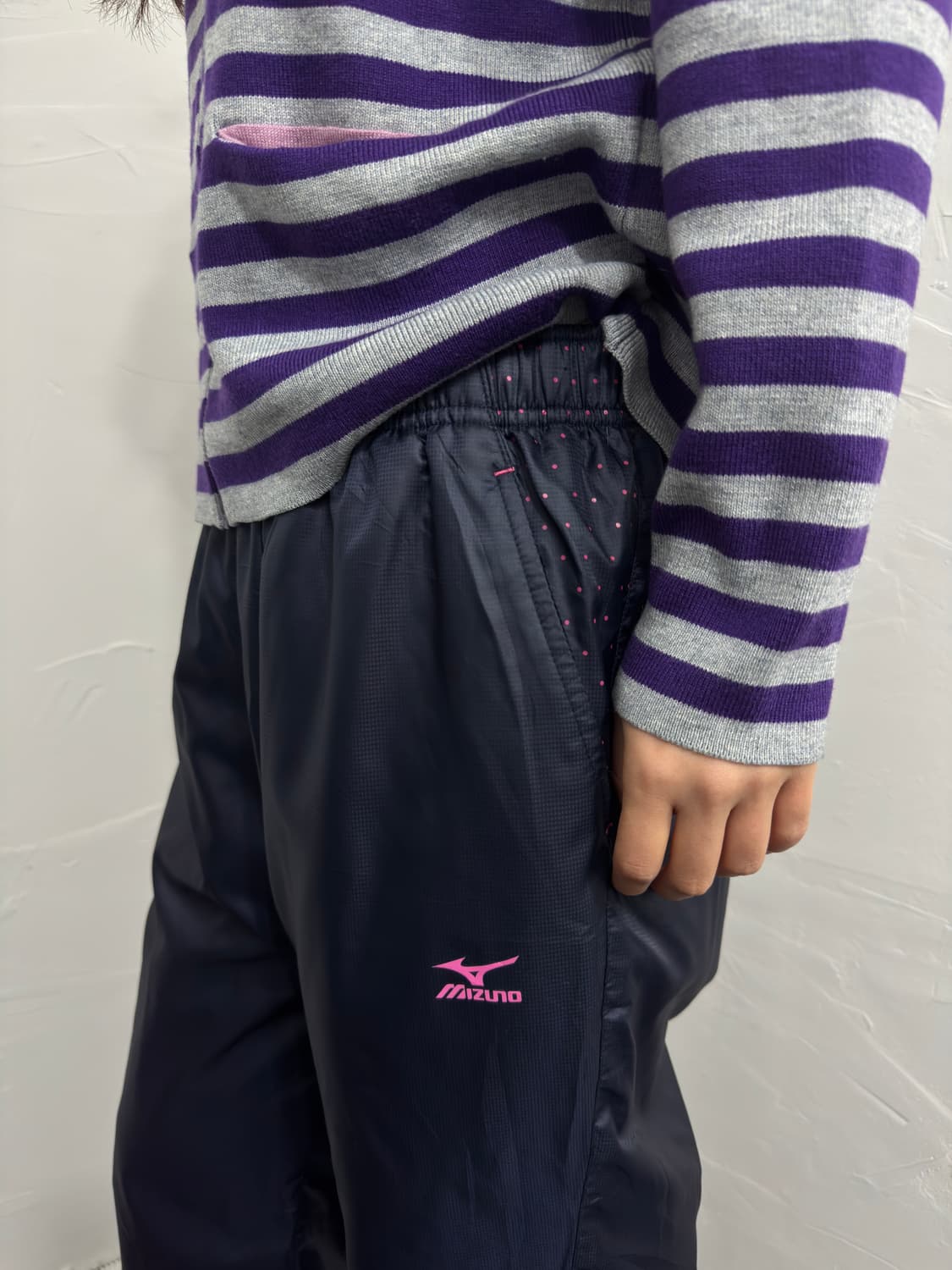 stripe knit hood zipup 상품이미지4