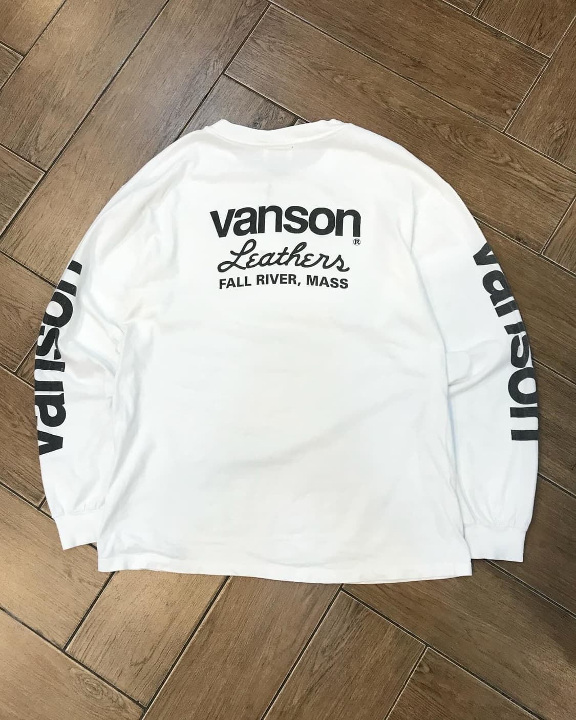 Vanson Skull Logo Long Sleeves 상품이미지7