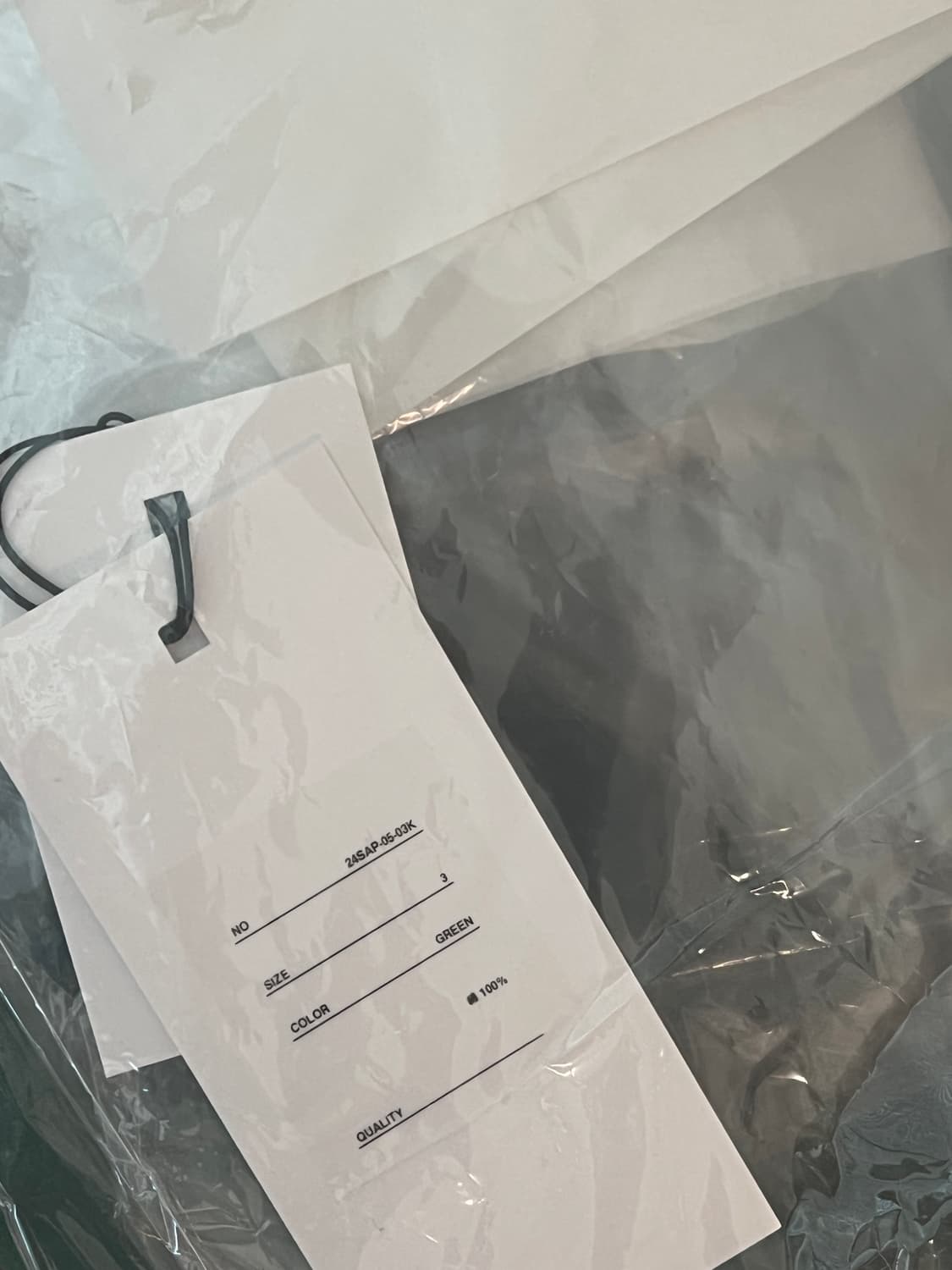 아프레쎄 하프집 그린 3사이즈  상품이미지2