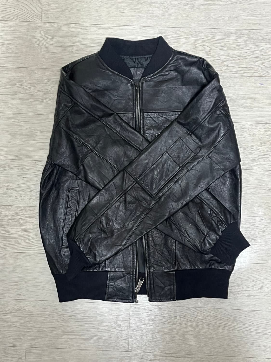 릭오웬스 맛 레더자켓 상품이미지2