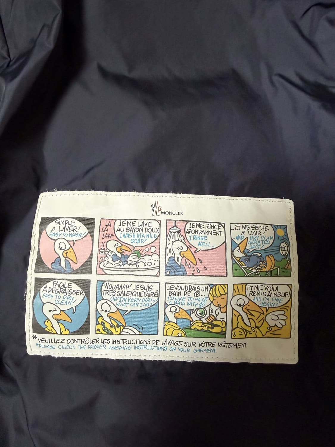 몽클레어클루니 다크네이비 5사이즈 상품이미지5