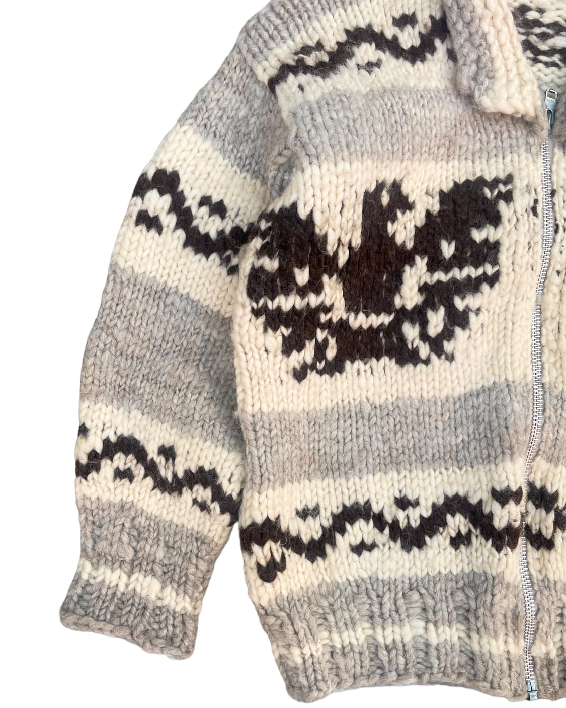 vintage cowichansweater jacket 상품이미지3