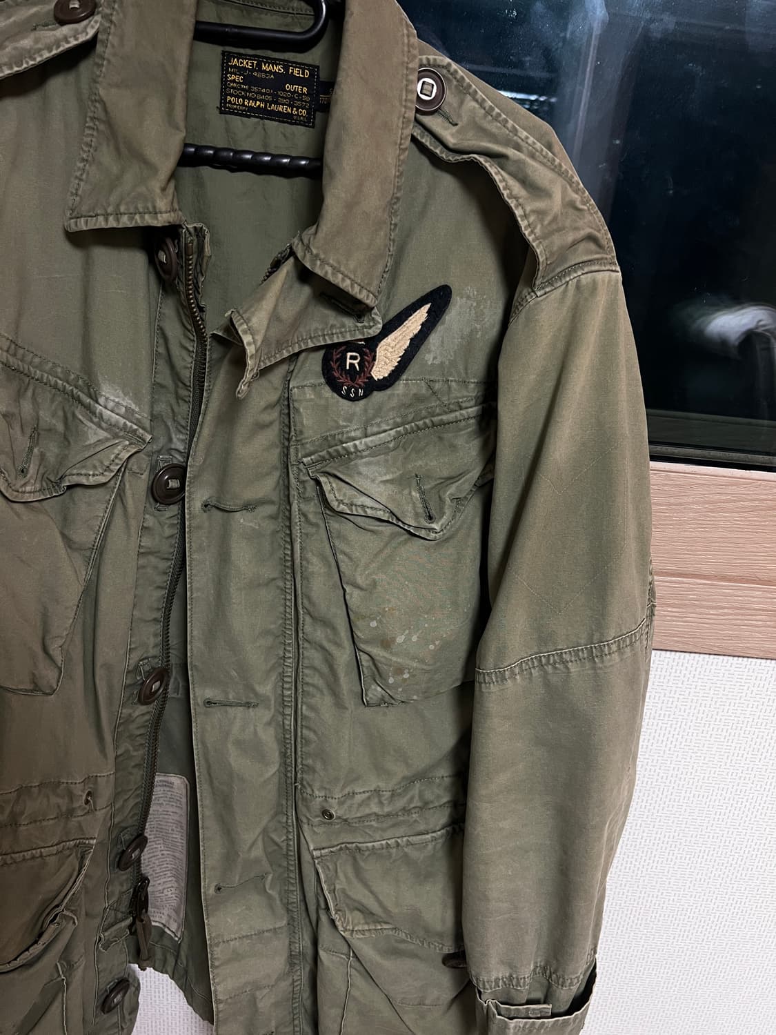 폴로 패치 필드자켓  상품이미지4